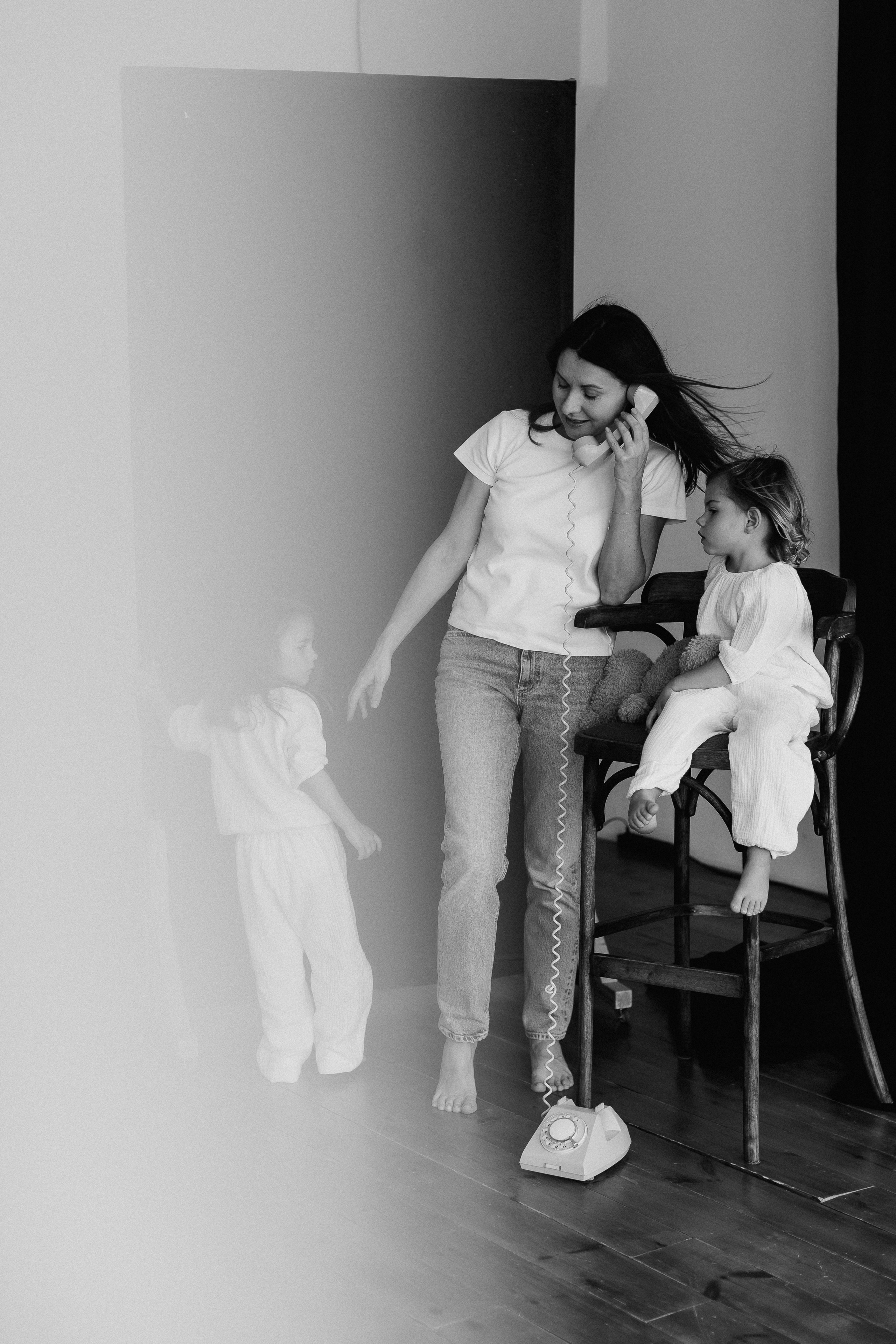 Мама и девочки. Евгения Пелипас