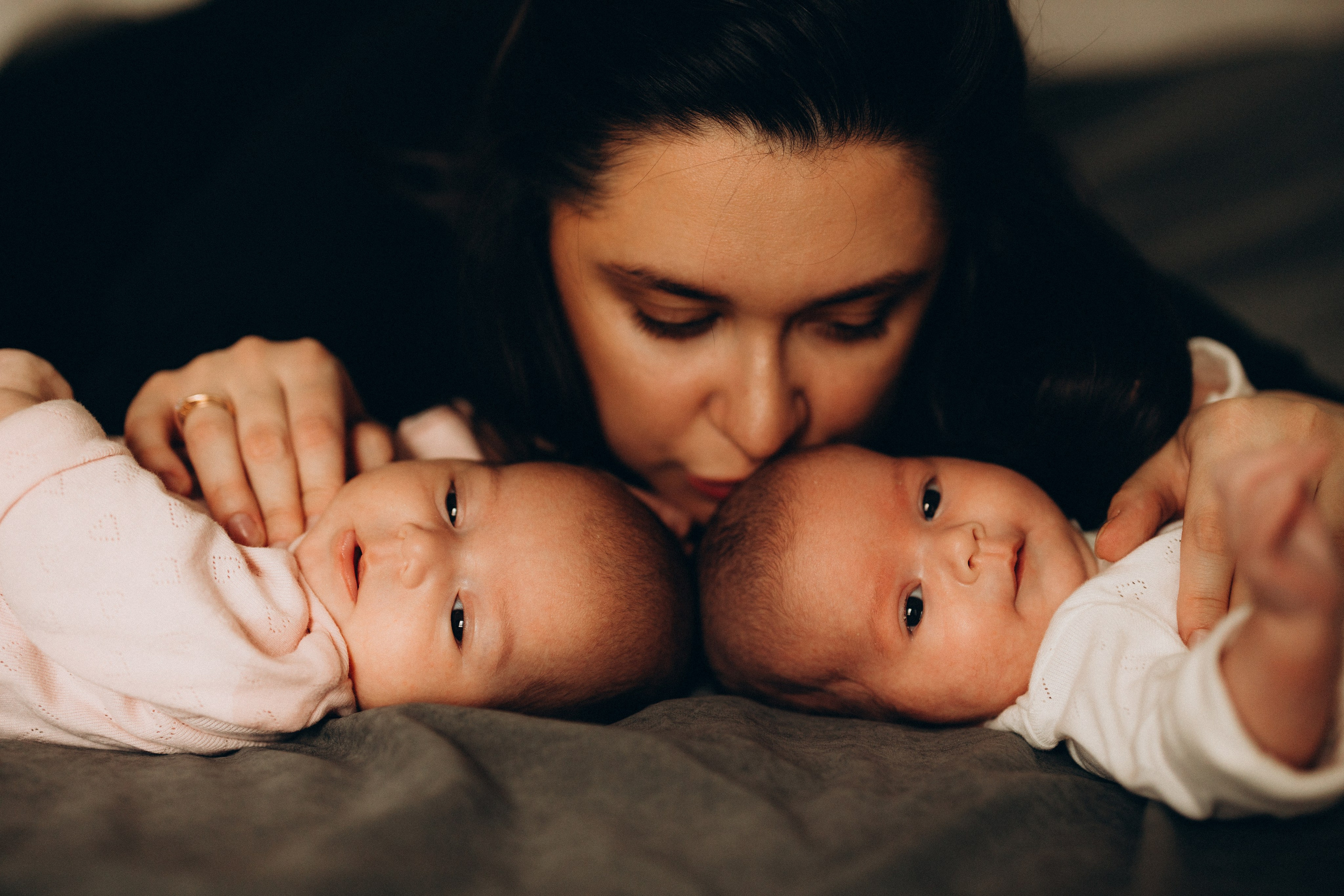 Маша и Варя 2 месяца. Евгения Пелипас