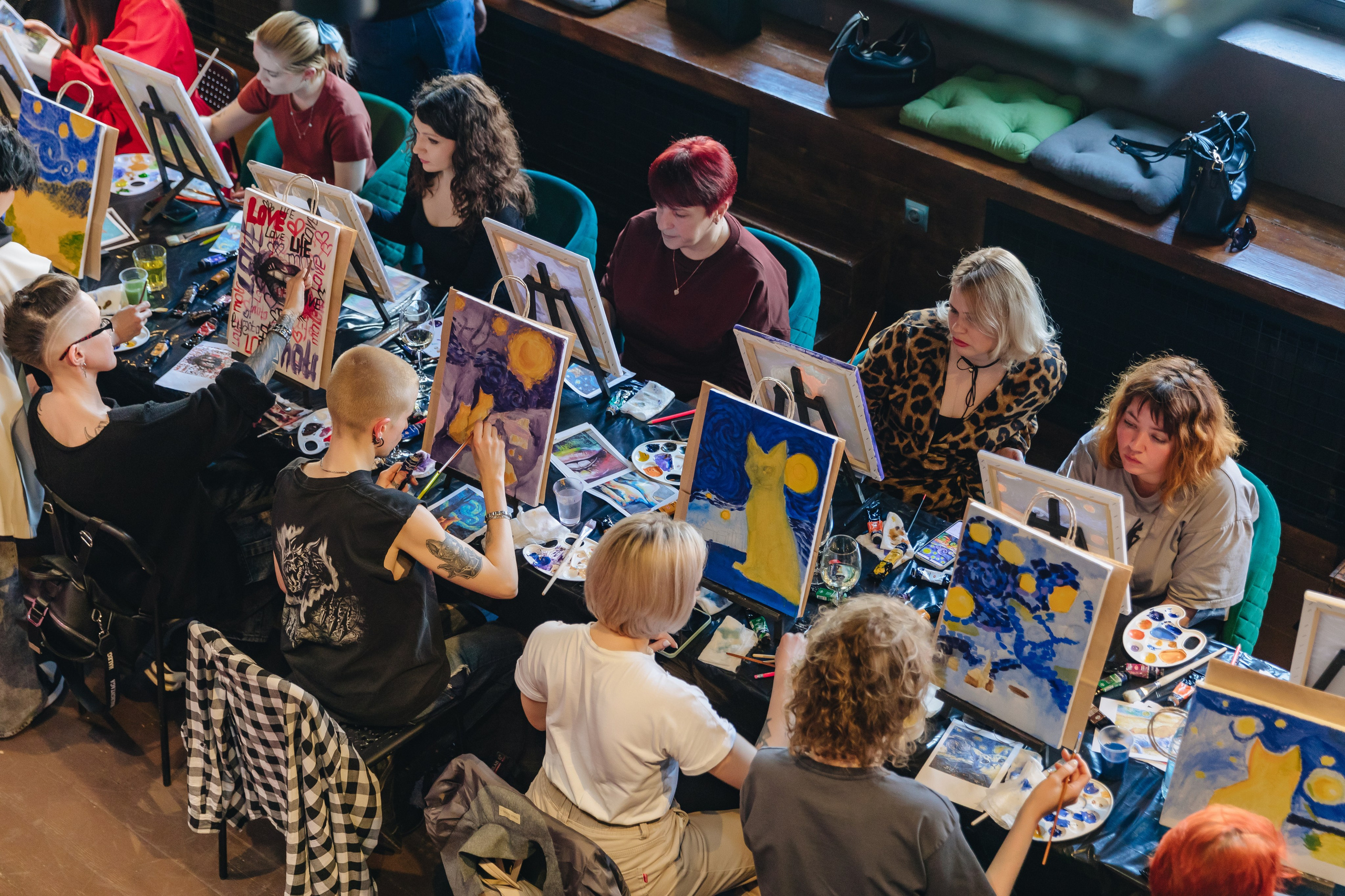 Арт-вечеринка. Семейный фотограф в Санкт-Петербурге Ева Маркова