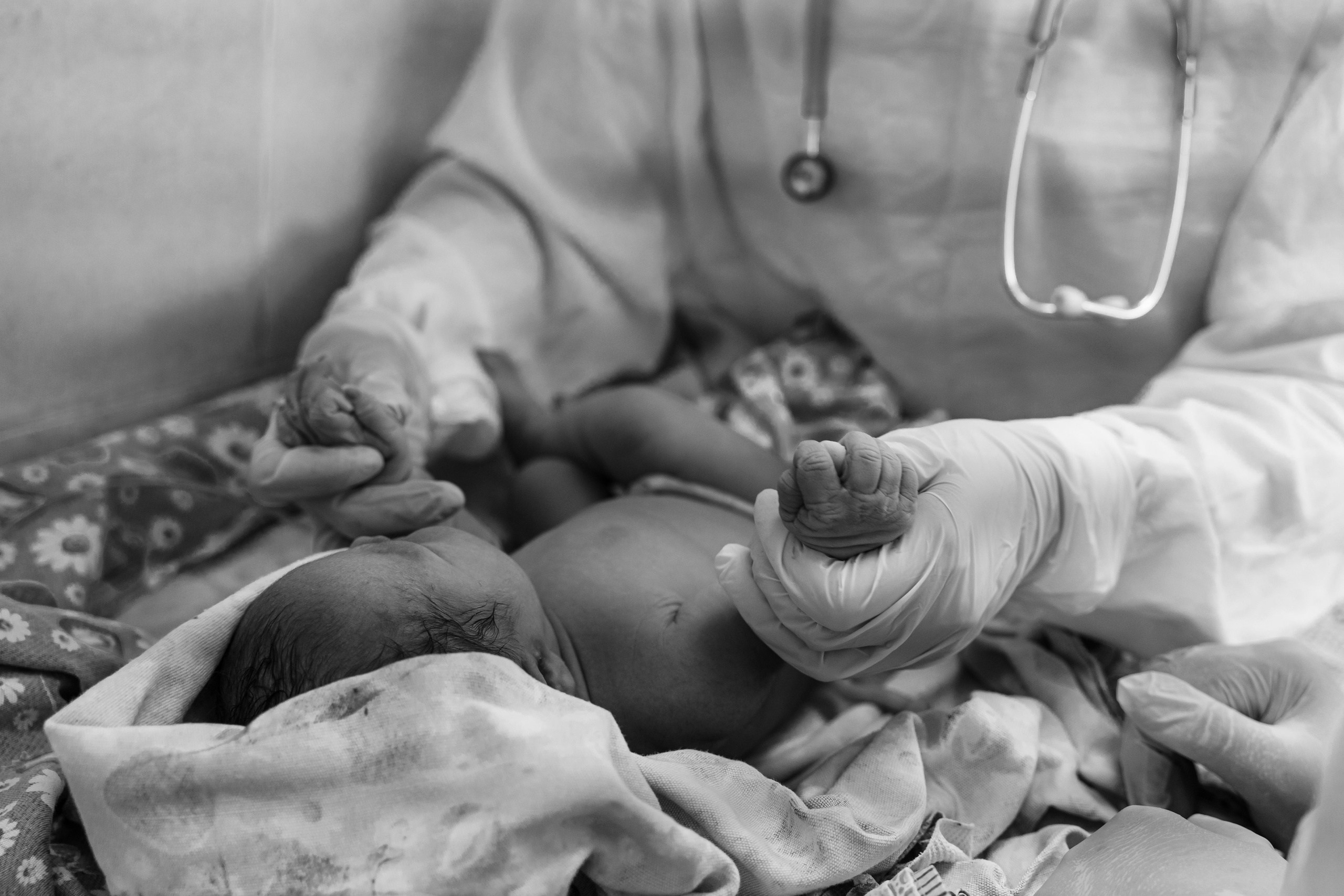 Фотосессия новорожденной. Фотограф Ким Наталья в Красноярске