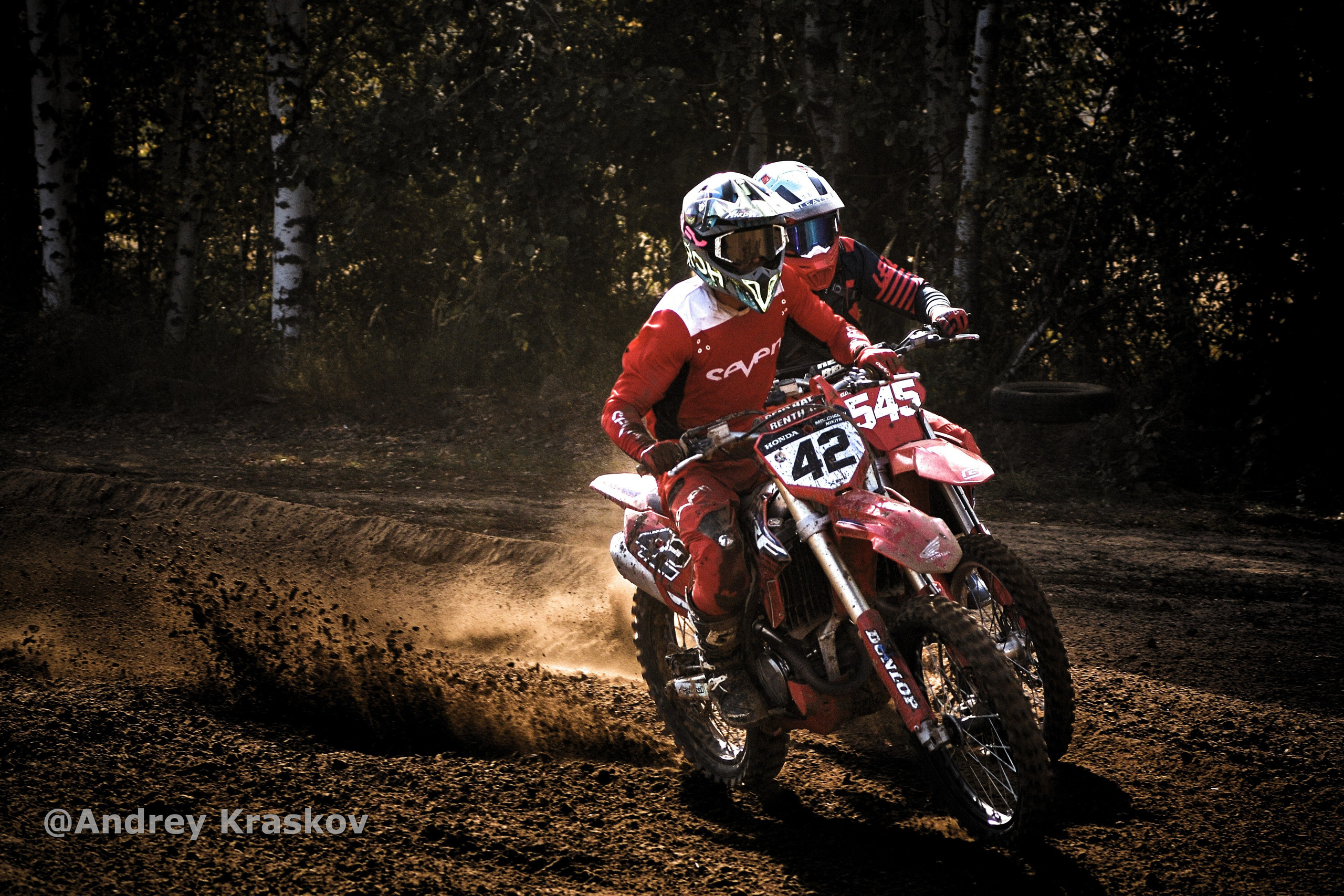 Мотокросс в городе Городец. Фотограф Красков Андрей