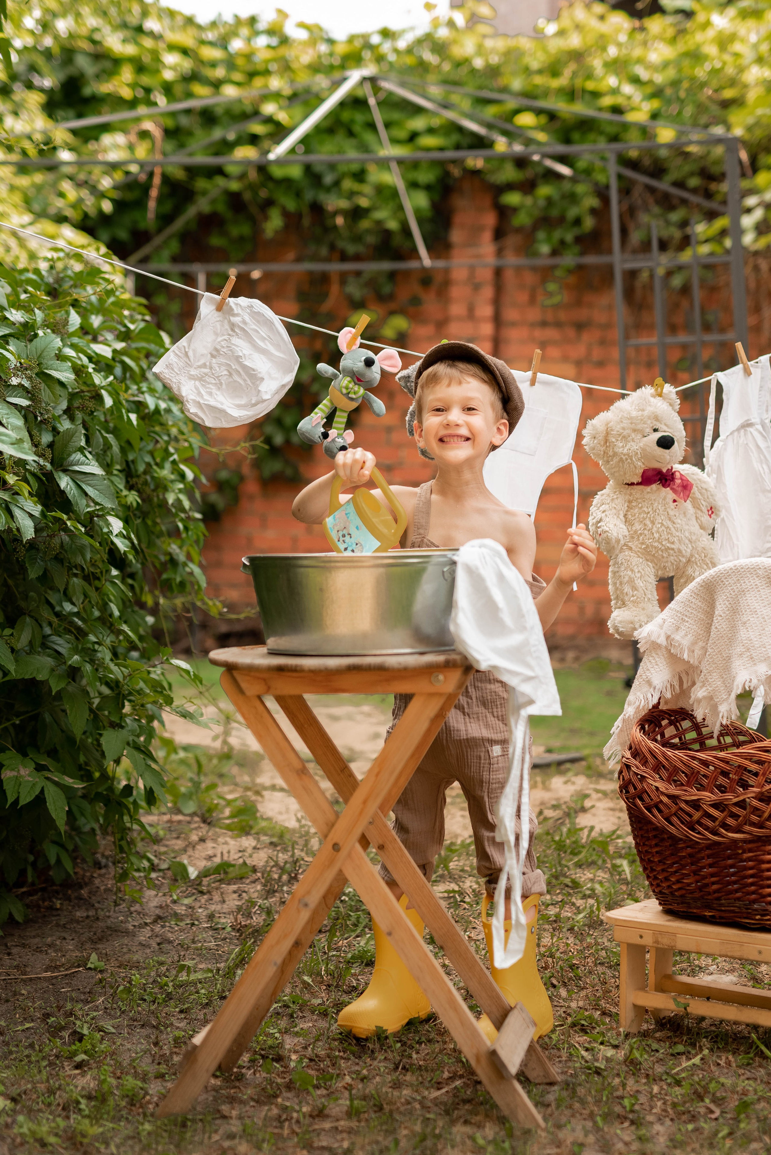 Фотосессия Стирка. Семейный, детский фотограф в Воронеже Анна Никитина