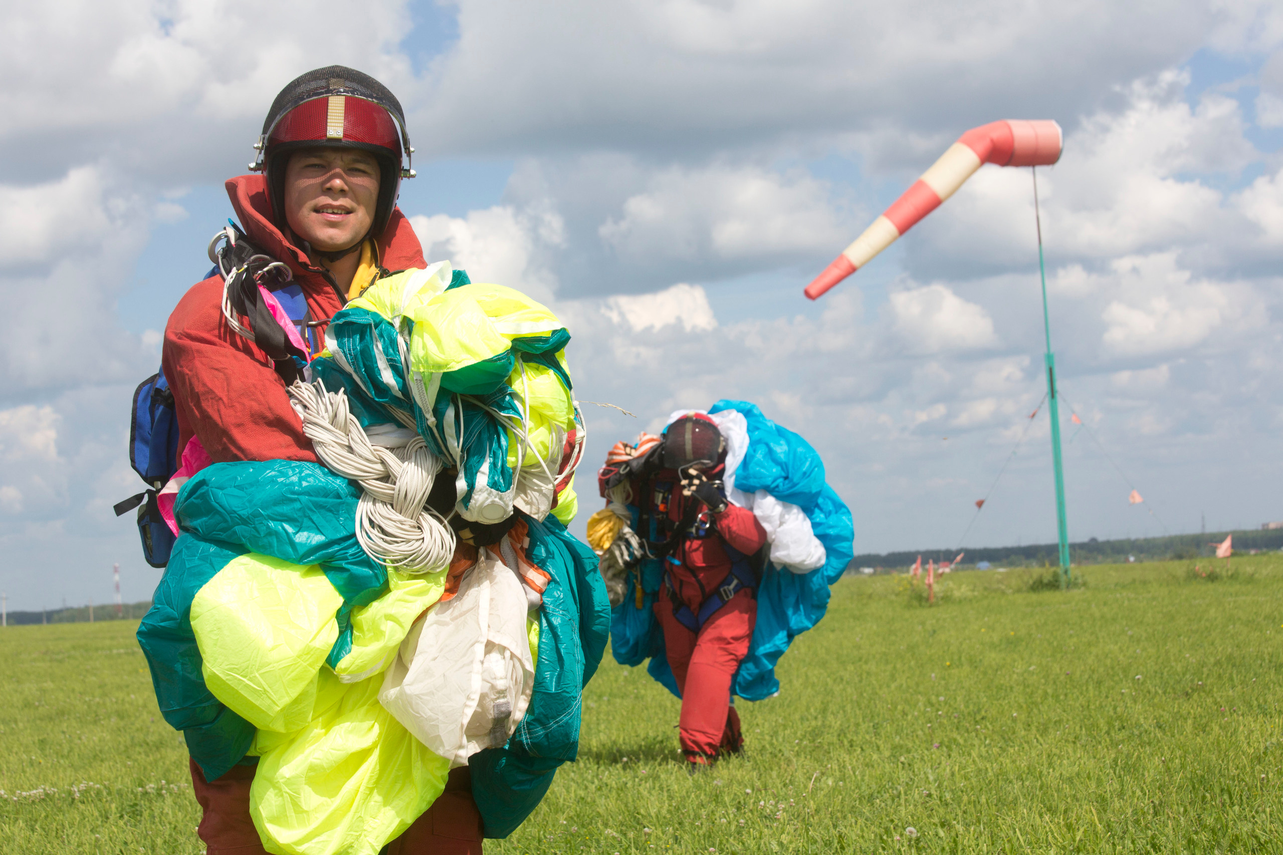 Пожары. Работа Авиалесоохраны. Фотограф Анна Барне
