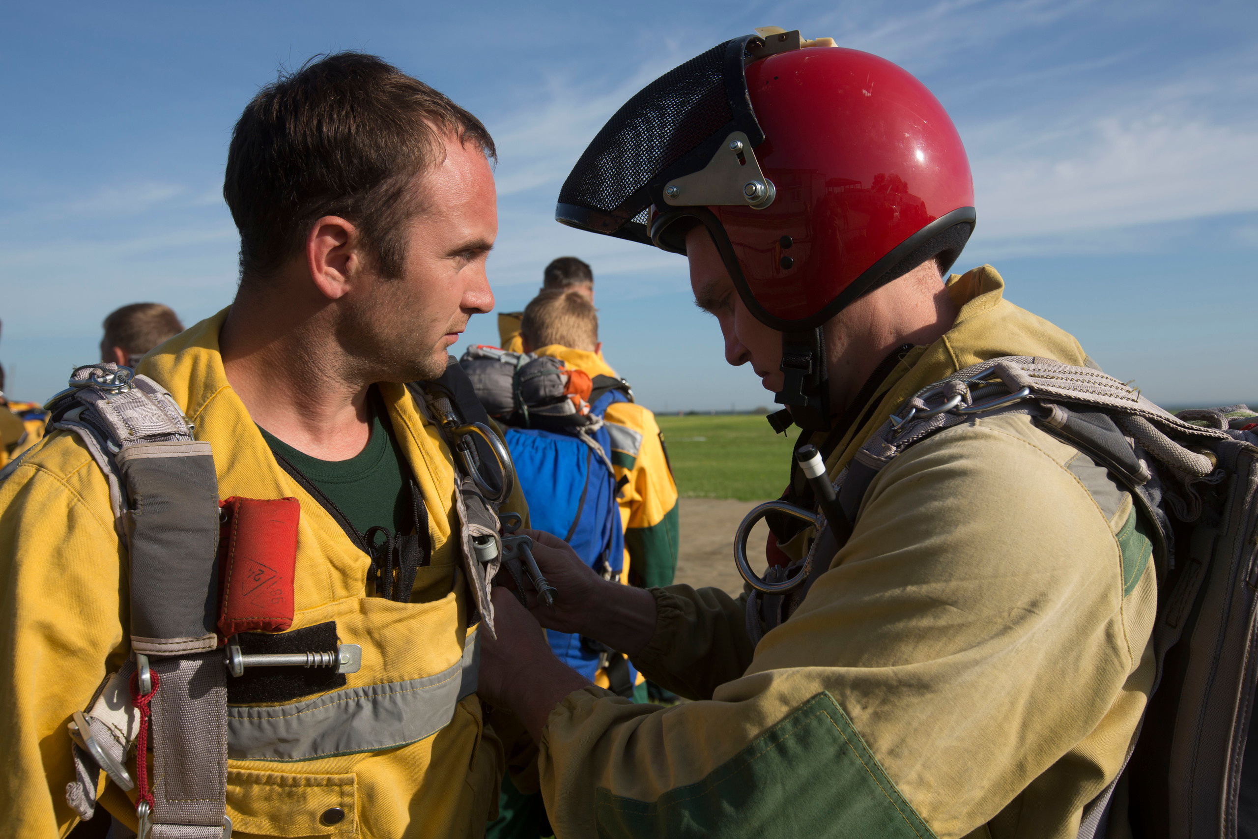 Пожары. Работа Авиалесоохраны. Фотограф Анна Барне
