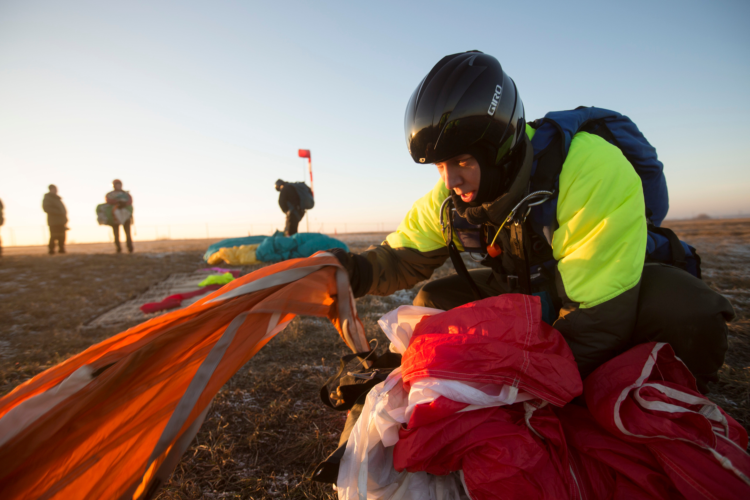 Пожары. Работа Авиалесоохраны. Фотограф Анна Барне