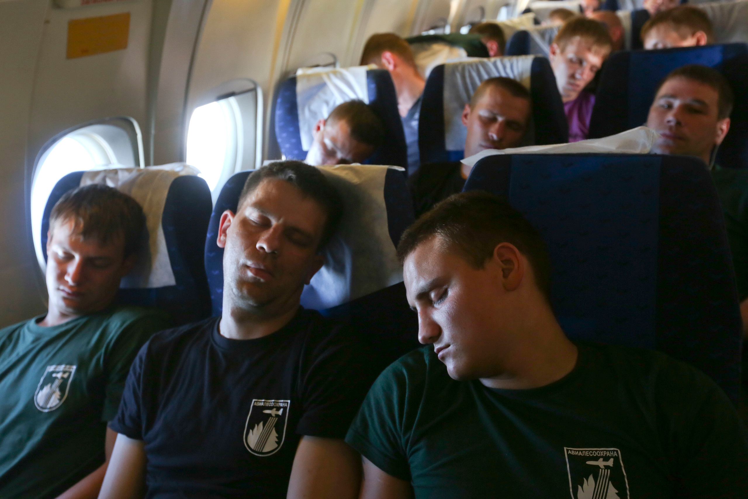 Пожары. Работа Авиалесоохраны. Фотограф Анна Барне