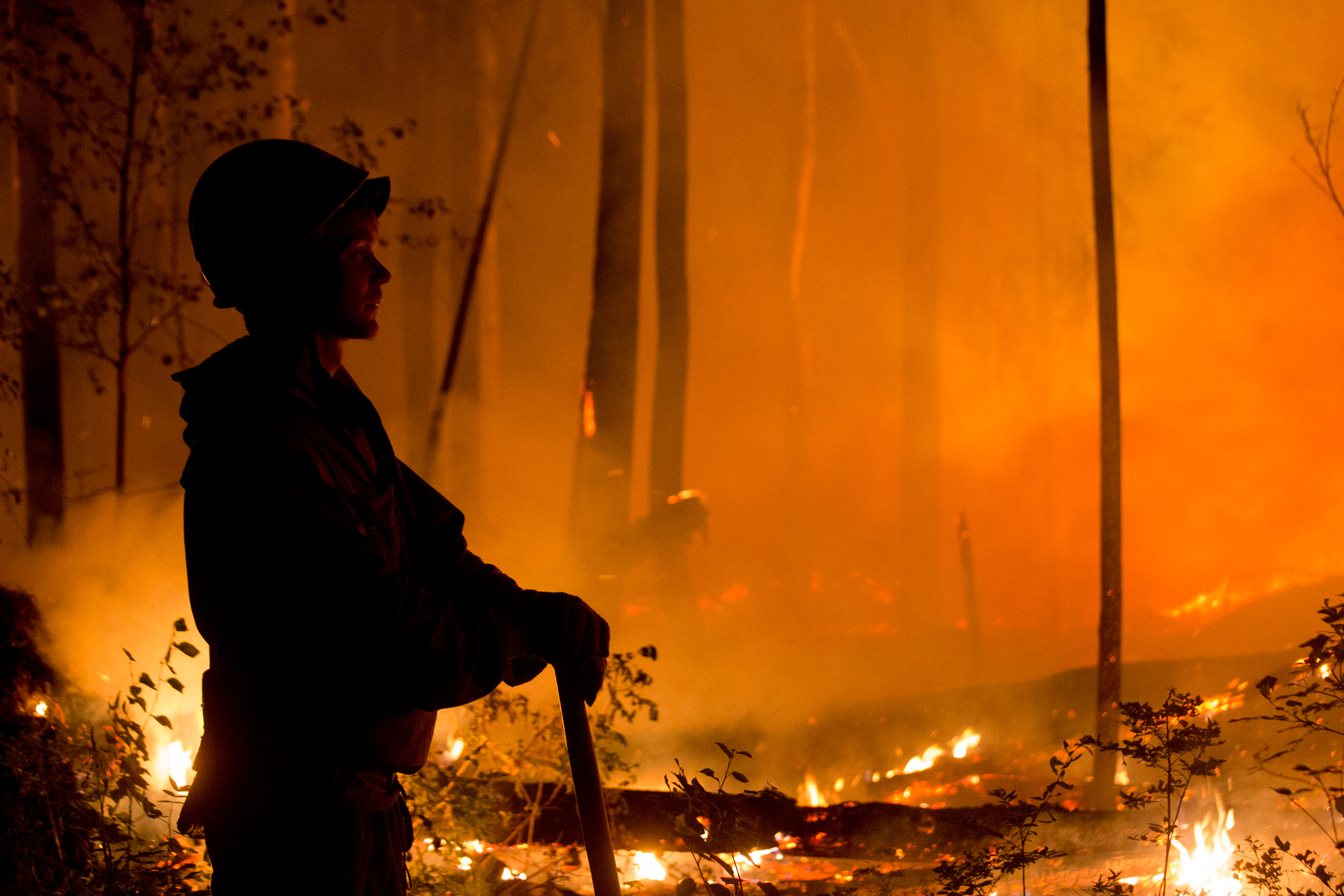 Пожары. Работа Авиалесоохраны. Фотограф Анна Барне