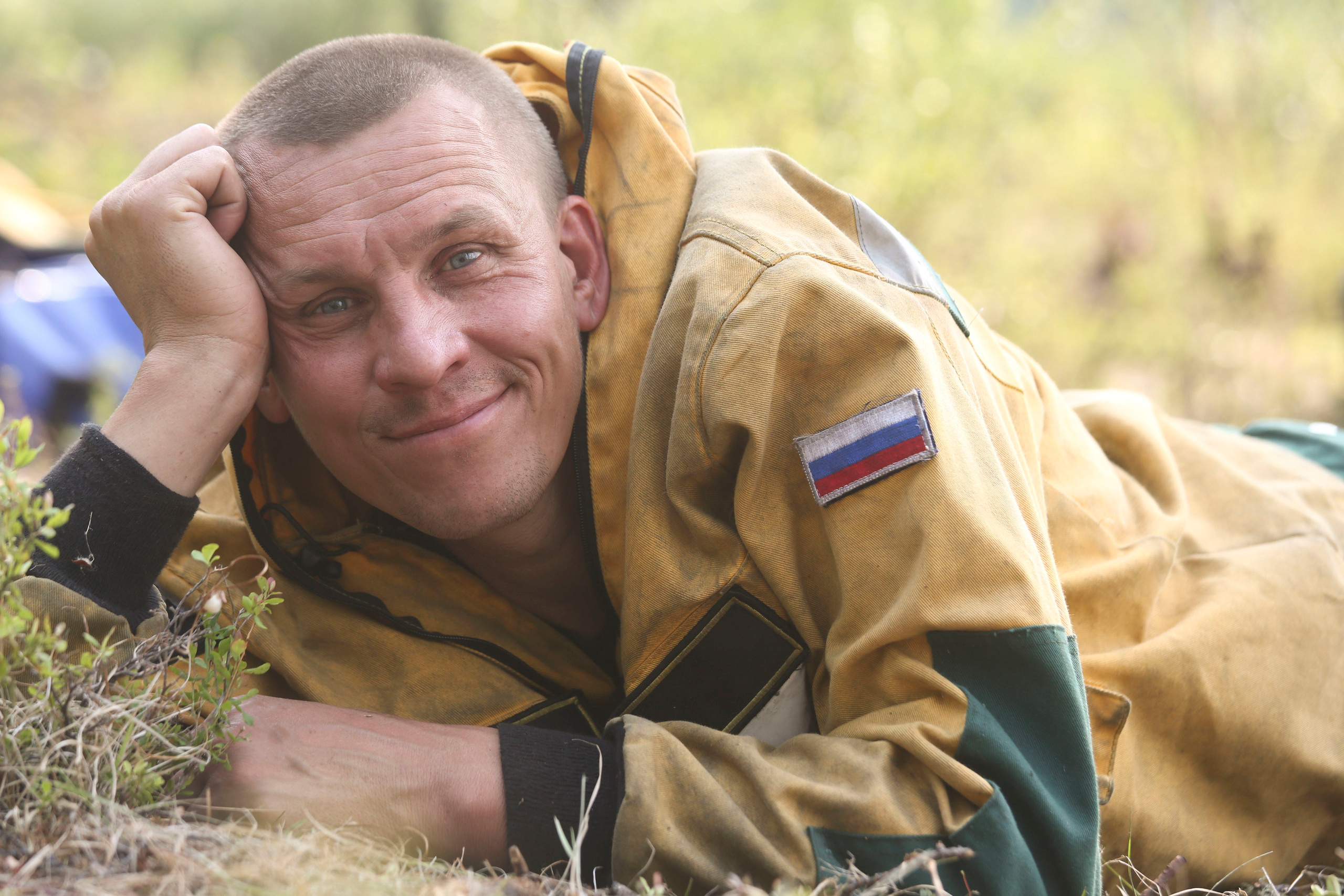 Пожары. Работа Авиалесоохраны. Фотограф Анна Барне