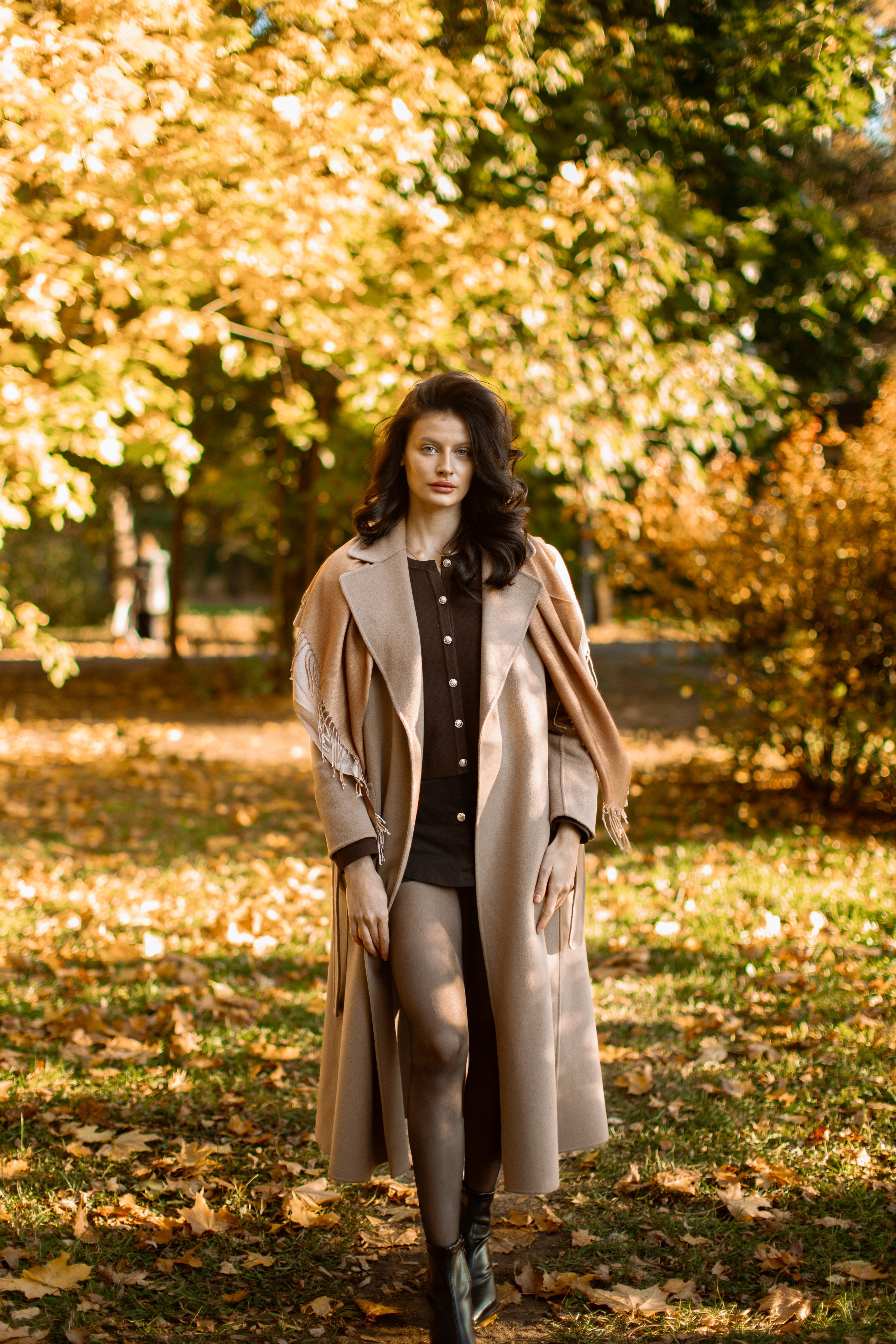 Осень в парке. Свадебный и семейный фотограф Москва и Московская область