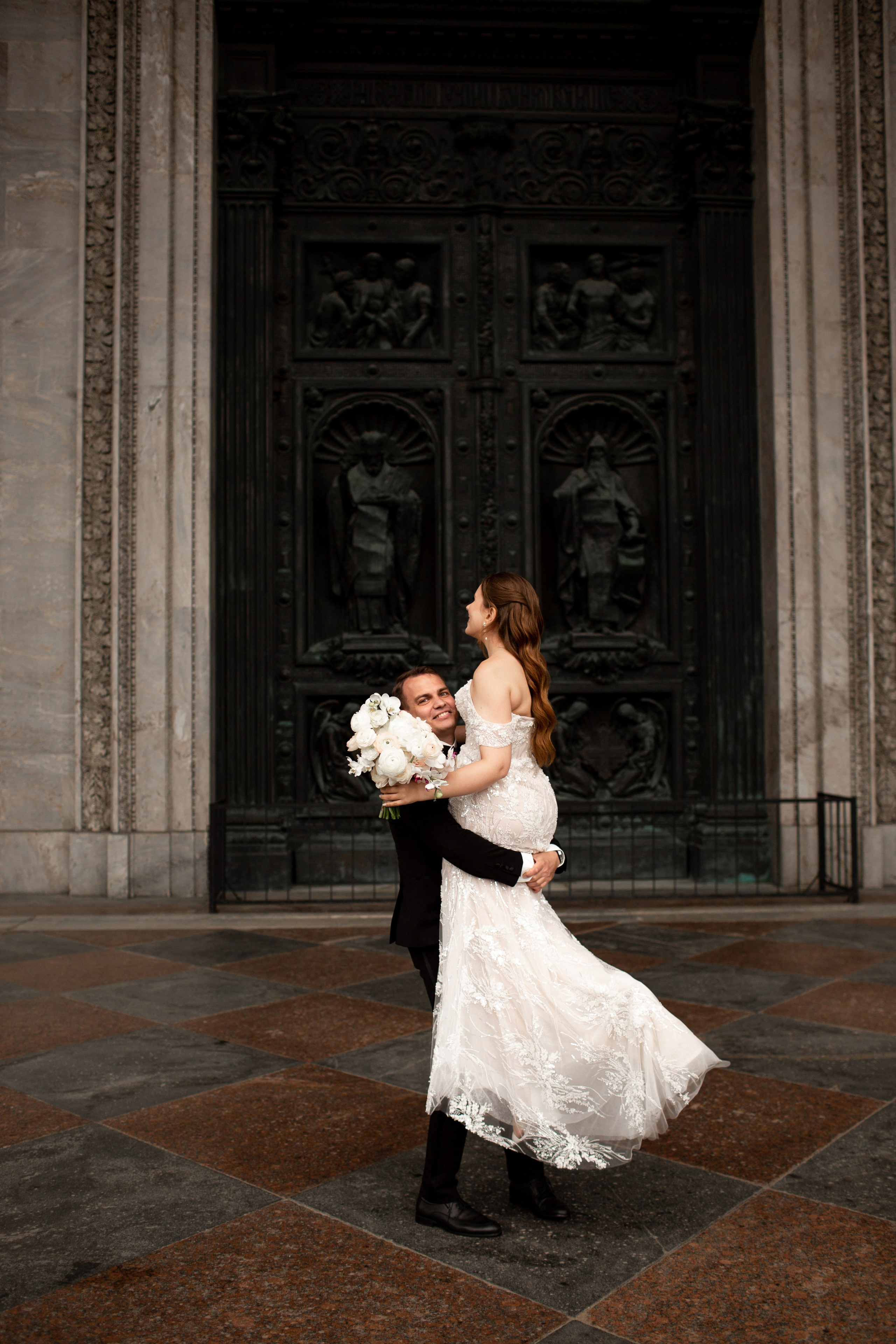 Свадебная фотосессия в Петербурге. Свадебный фотограф Кирилл Белый