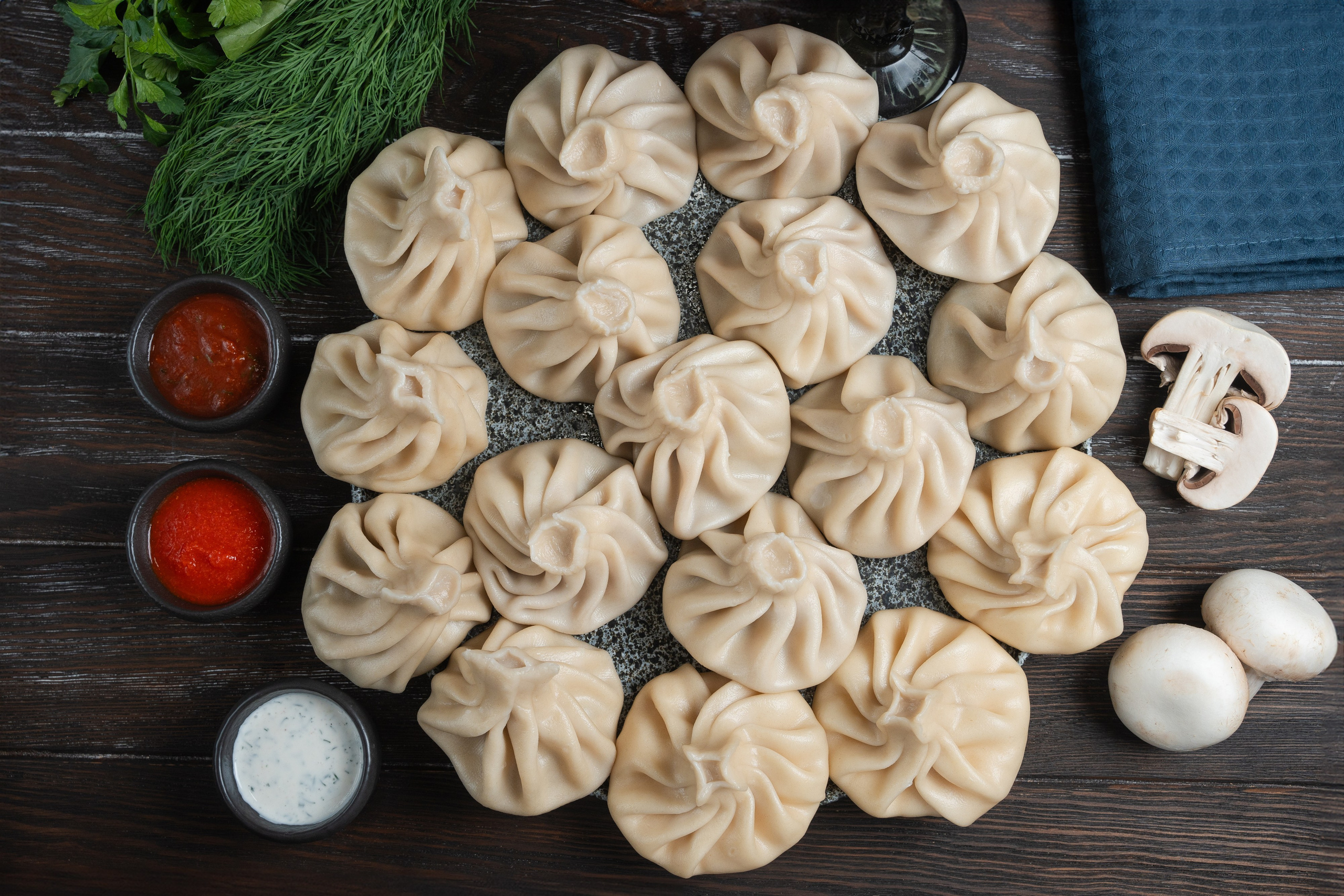 Хинкали. Фотограф Хабаровск