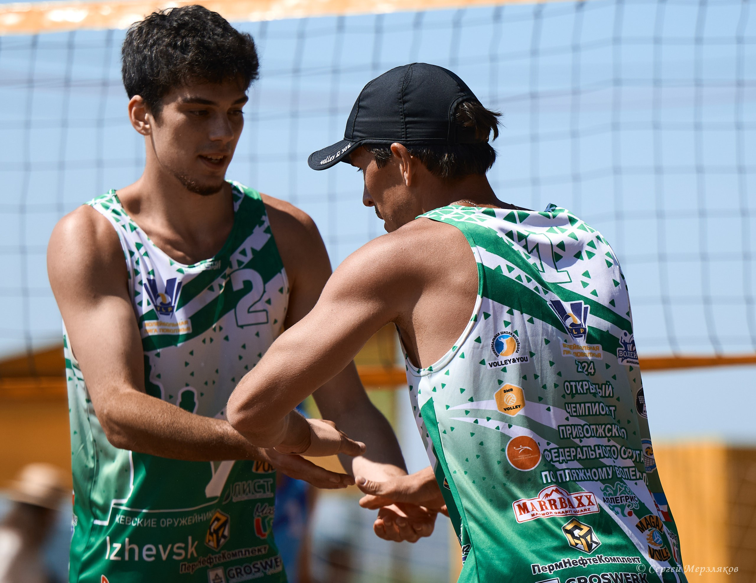 Пляжный волейбол. 1 этап Волейбольной Лиги Поволжья. Ижевск 09.06.2024. Спортивный репортажный фотограф в Ижевске Сергей Мерзляков