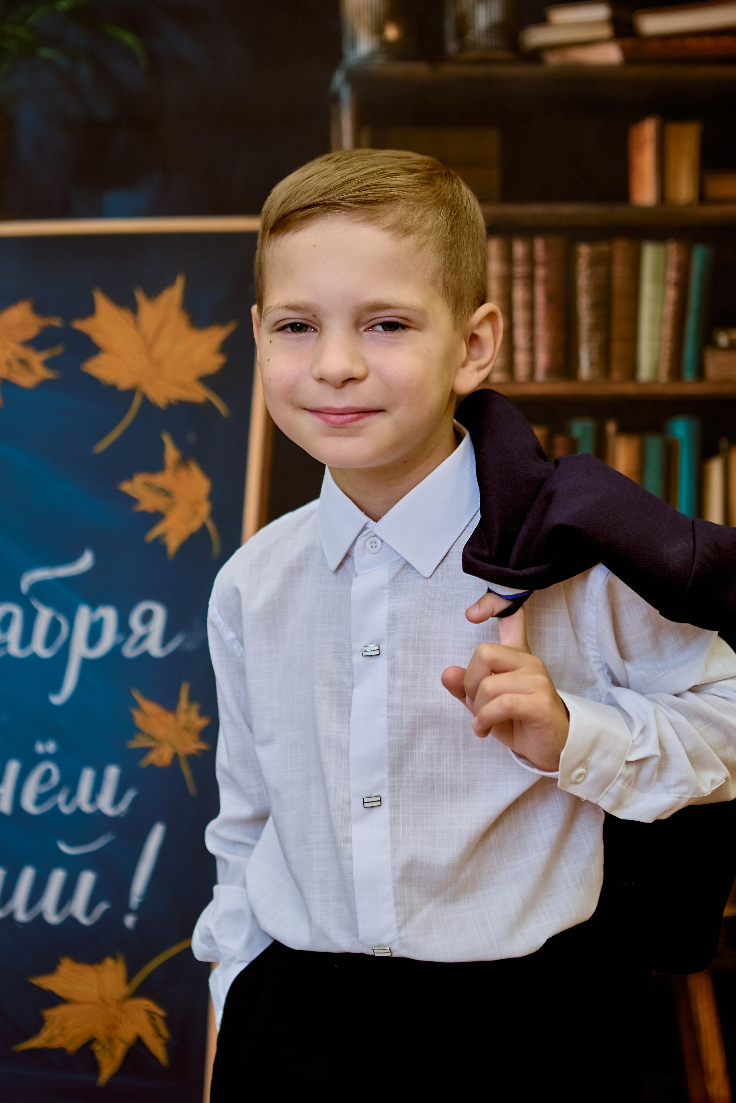 Школьная фотосессия в начальных классах Дзержинск фотограф Николай Голованов портретный и детский школьный фотограф