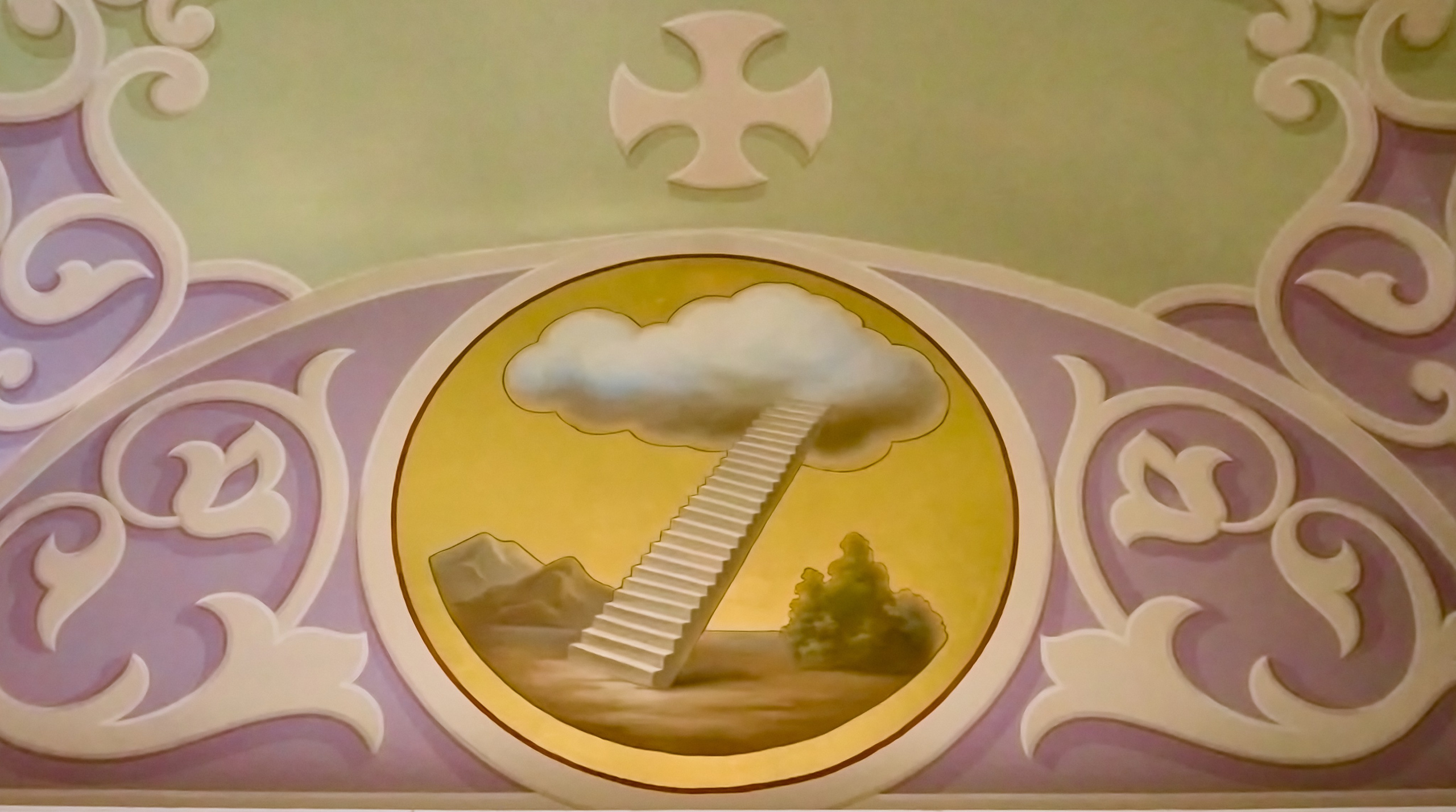 Фреска Лествицы к небу