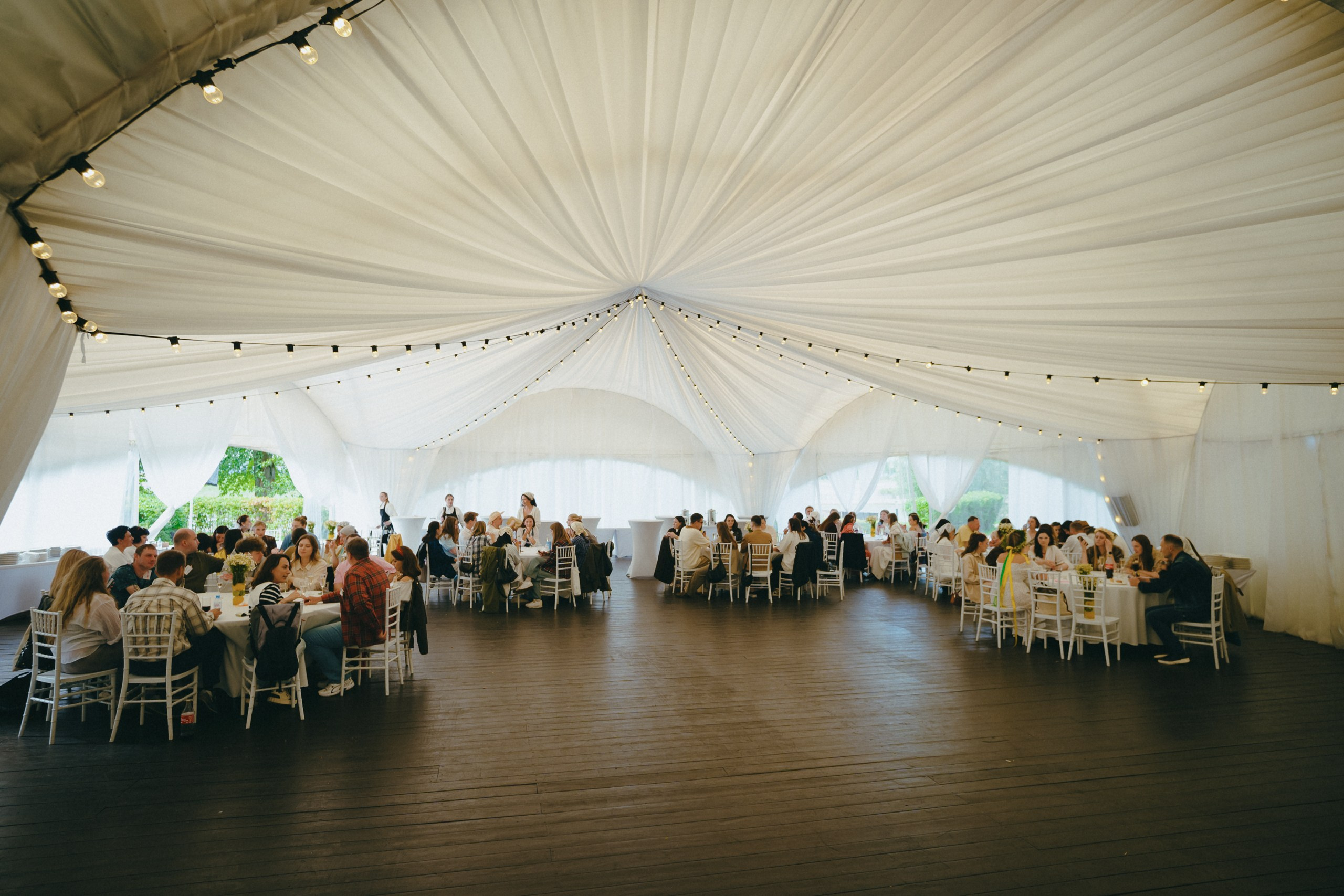 Корпоратив летом под открытым небом. Komonev