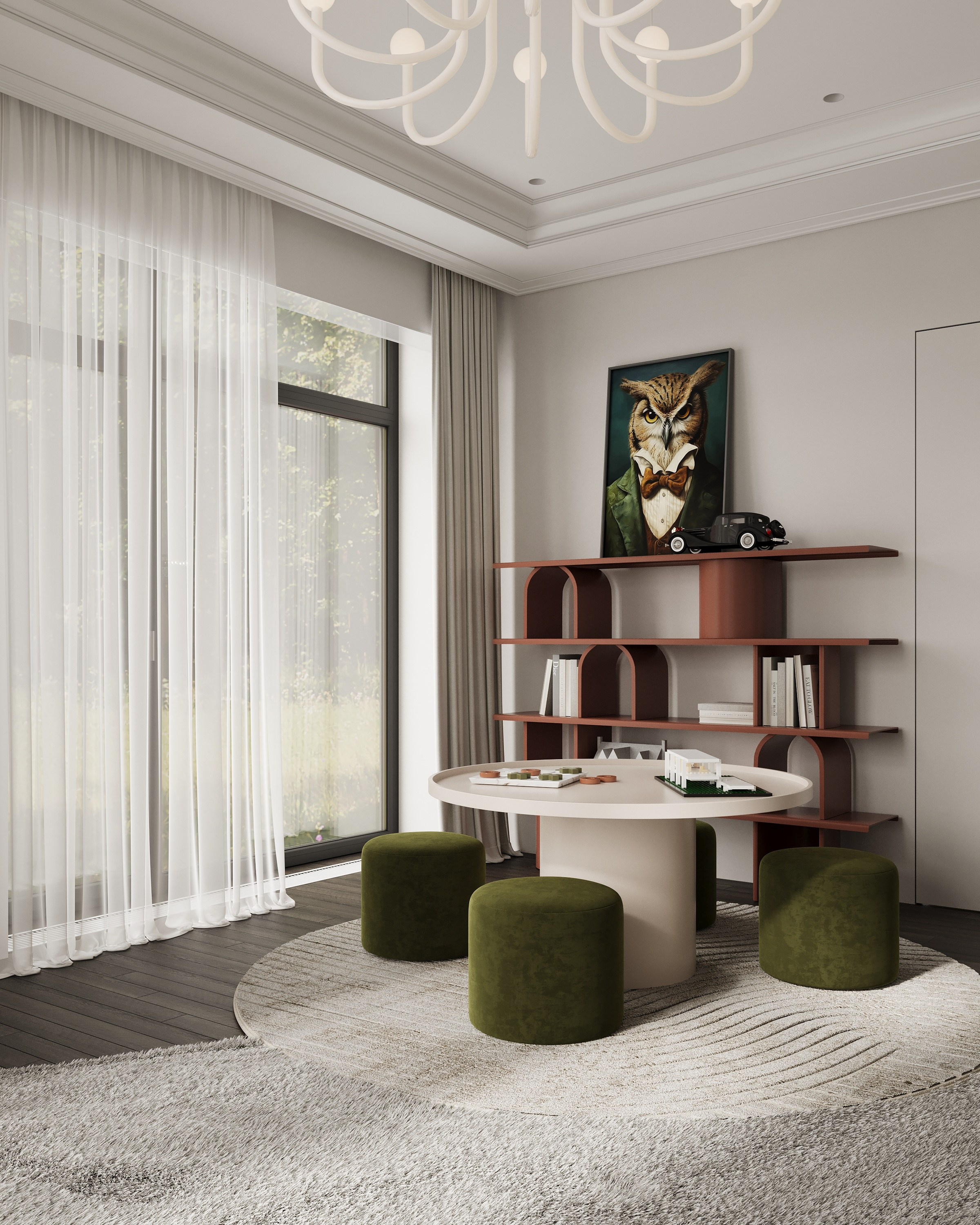 River Park | Children rooms. Екатерина Коренева | 3d визуализация