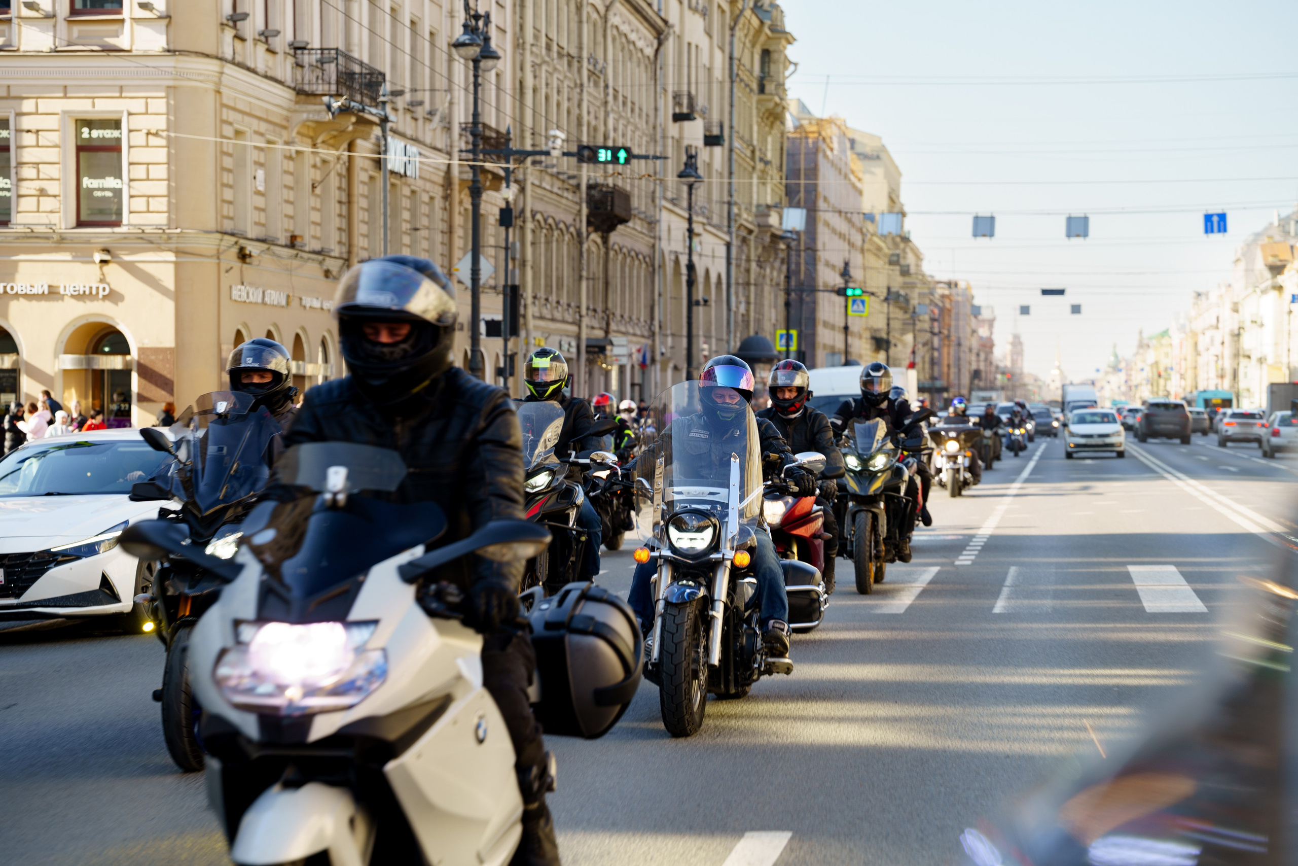 Прохват мотоклуба Norman Riders ч.1. Концертный и репортажный фотограф в Санкт-Петербурге Слава Пахомов