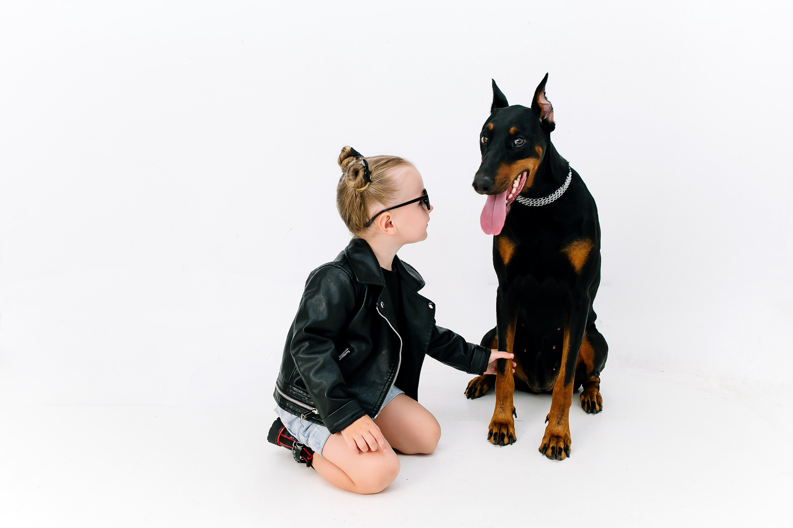 Фотопроект с доберманом. Свадебный и семейный фотограф в Краснодаре Илонна Ковалева