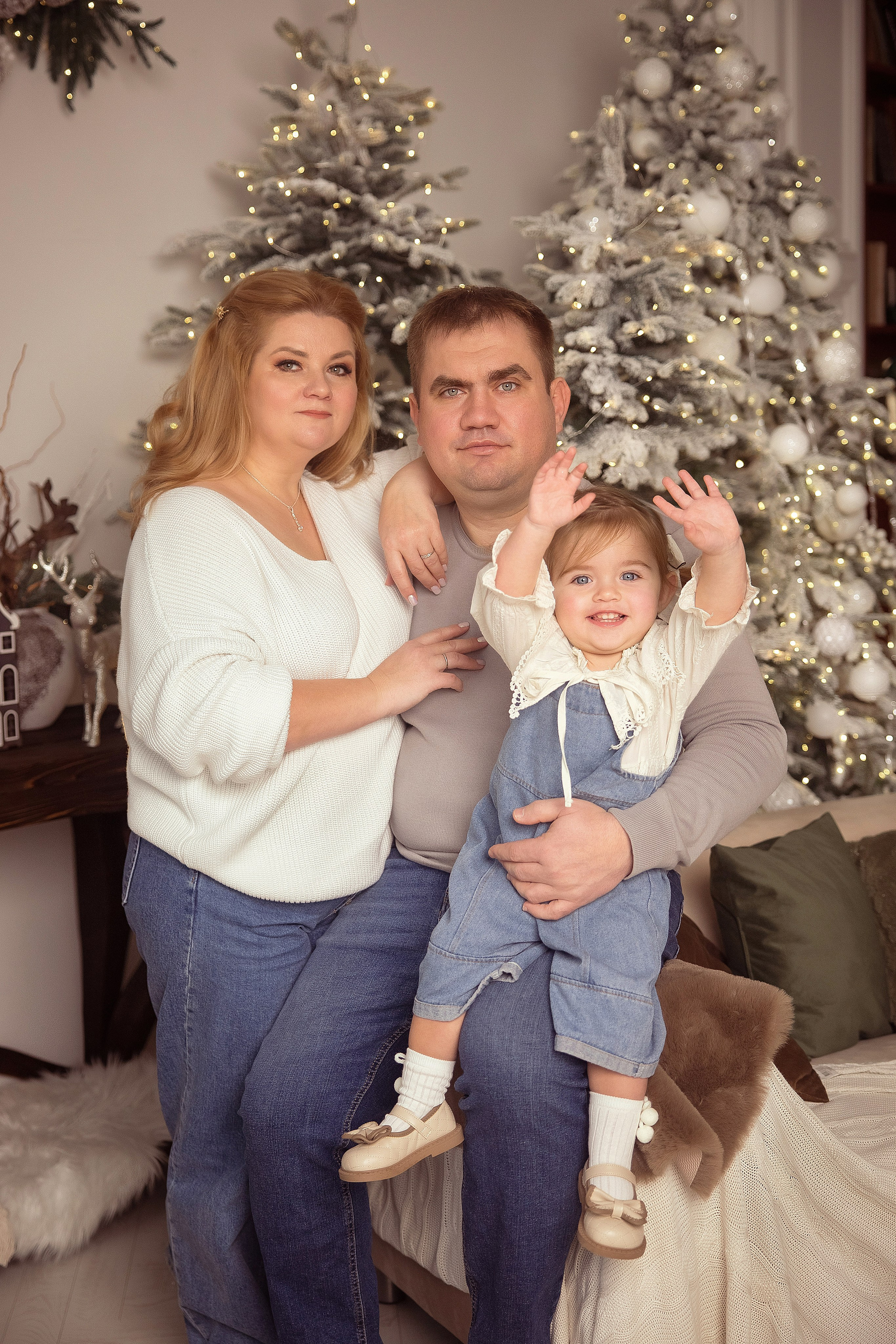 Катя, Антон и Аксинья. Фотограф на крещение и венчание