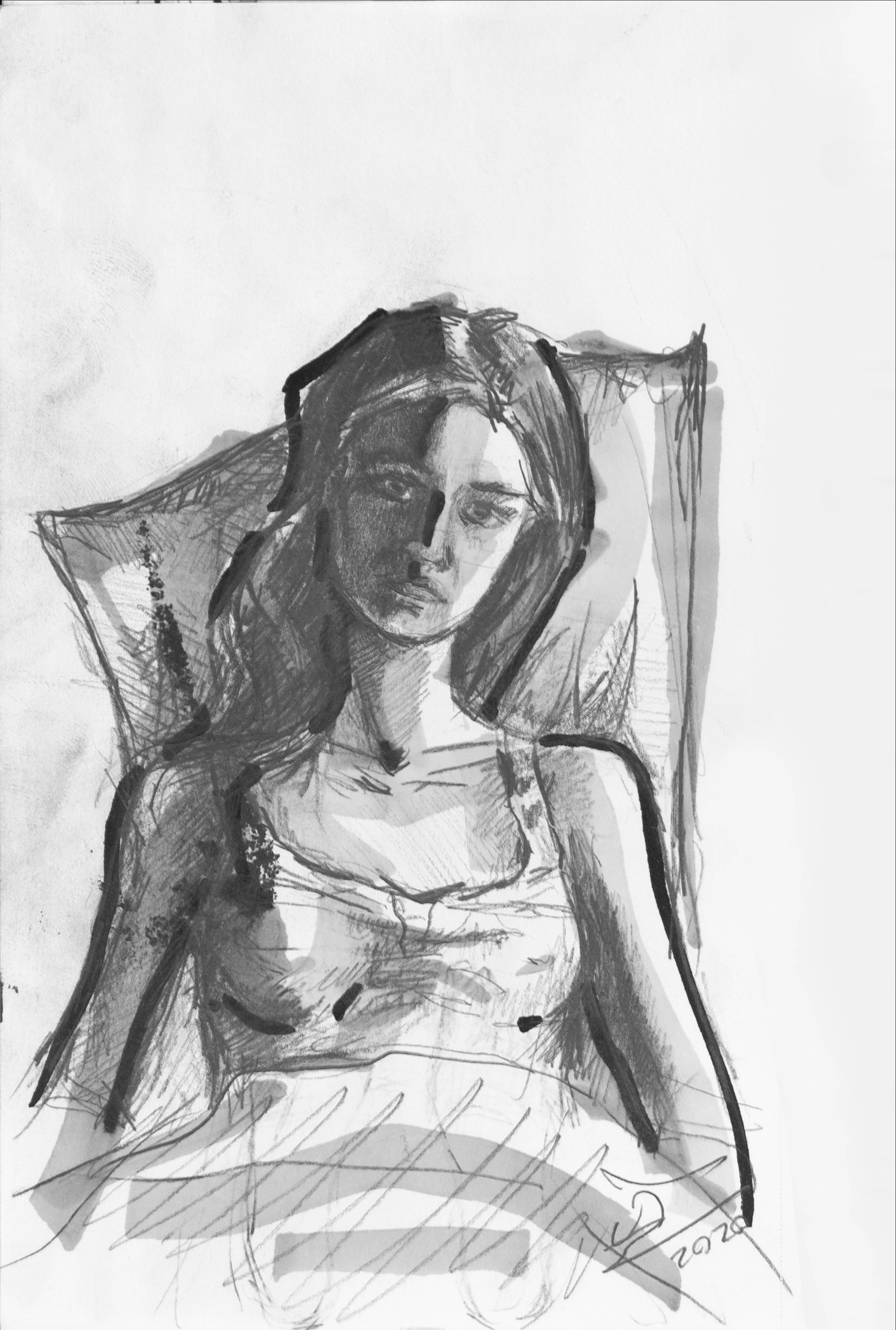 Графика. Художница Маргарита Гусак