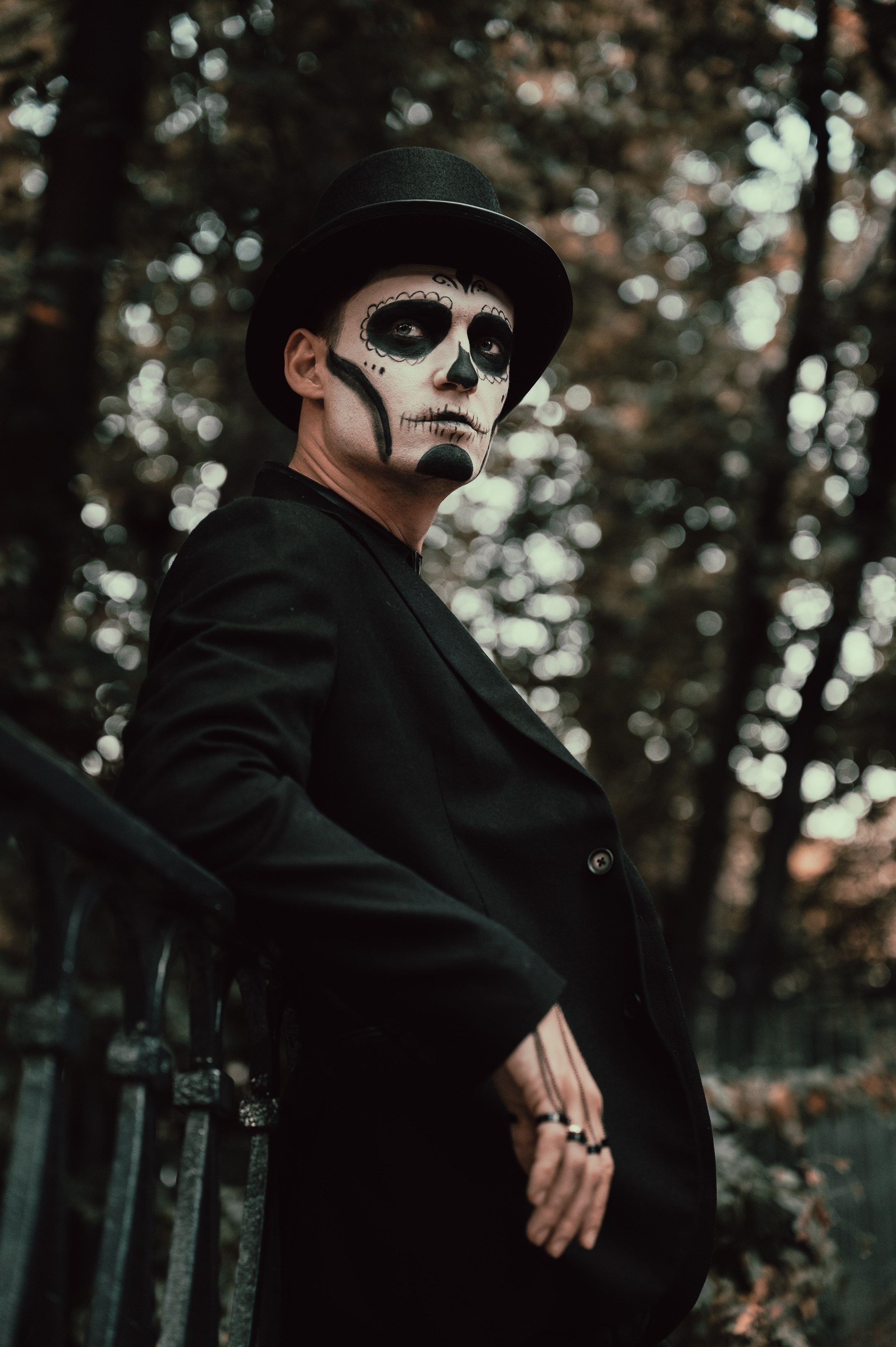 Halloween (Roman and Natalia). Photographer in Moscow Anna Chistiakova