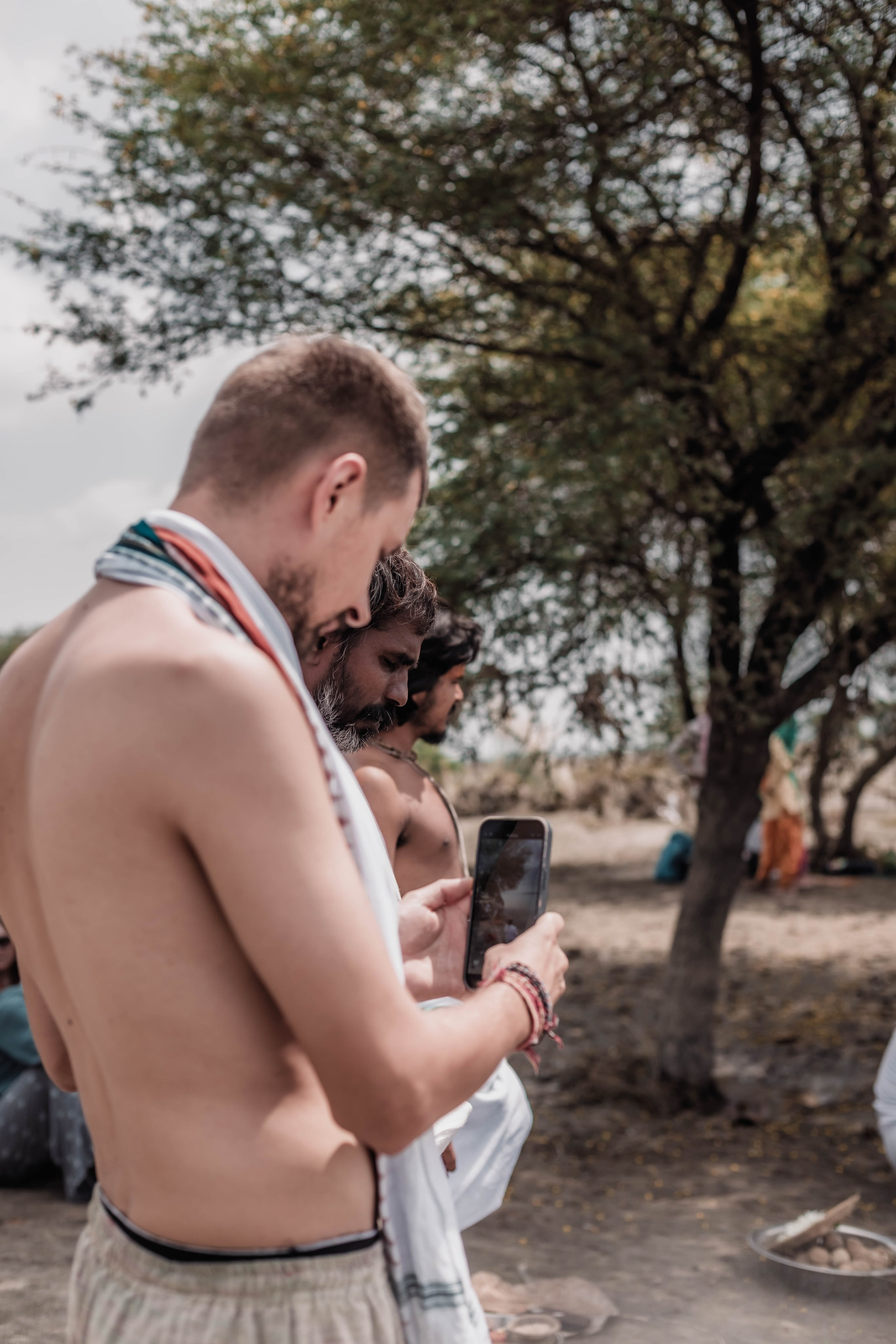 Pitri Paksha yagyas & poojas Devraha Baba ji ashram. Mariam Bagdasaryan