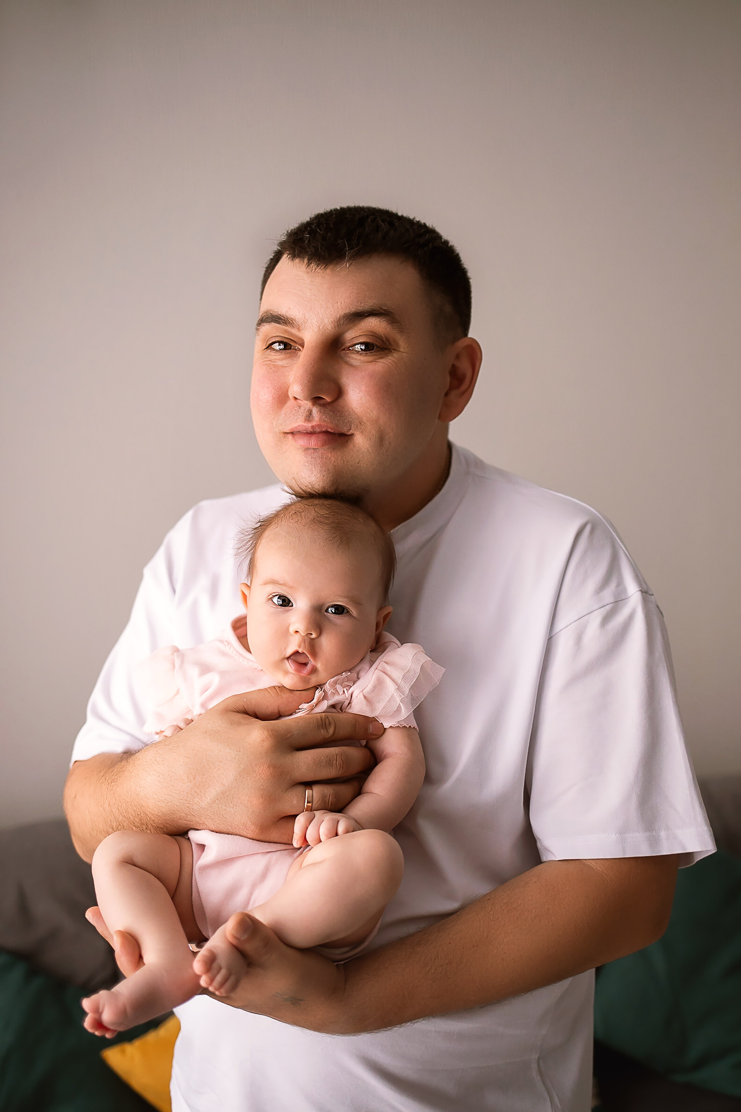 Домашняя, семейная фотосессия. Фотограф новорожденных в Новосибирске