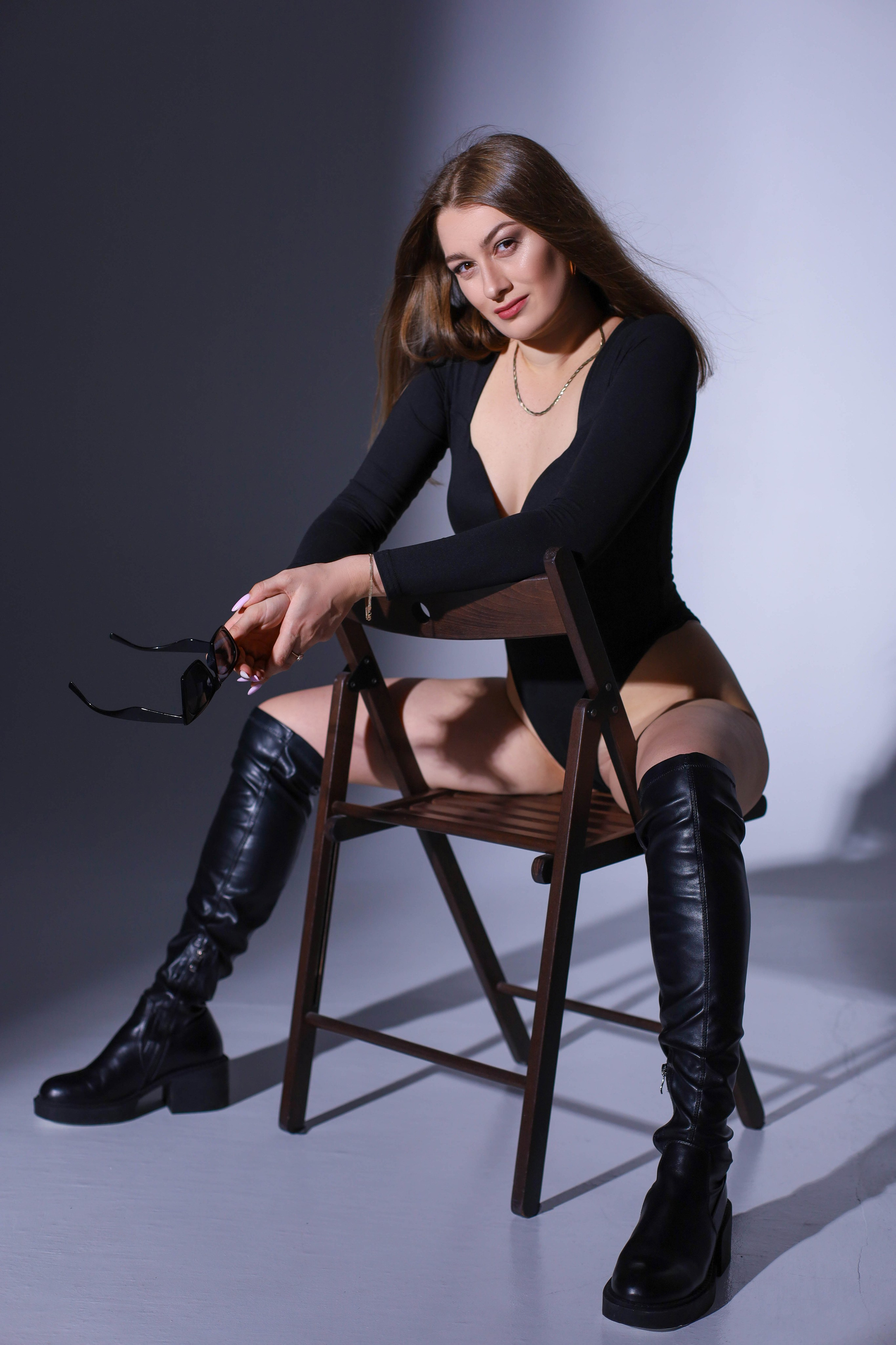 Ирина и искусственный свет. Фотограф Анна Бурлакова