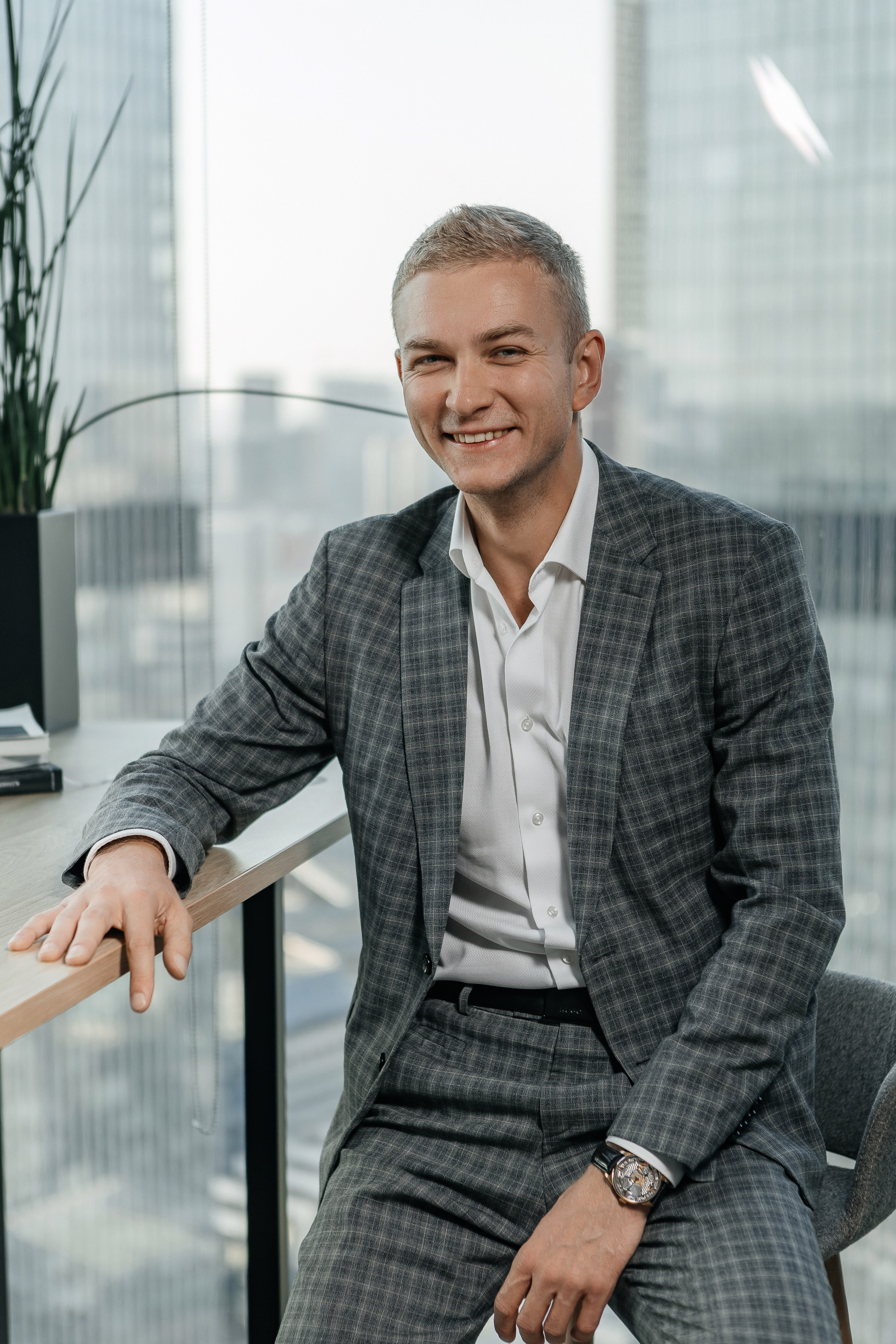 Moscow City бизнес портрет. Фотограф в Москве Дмитрий Жарков