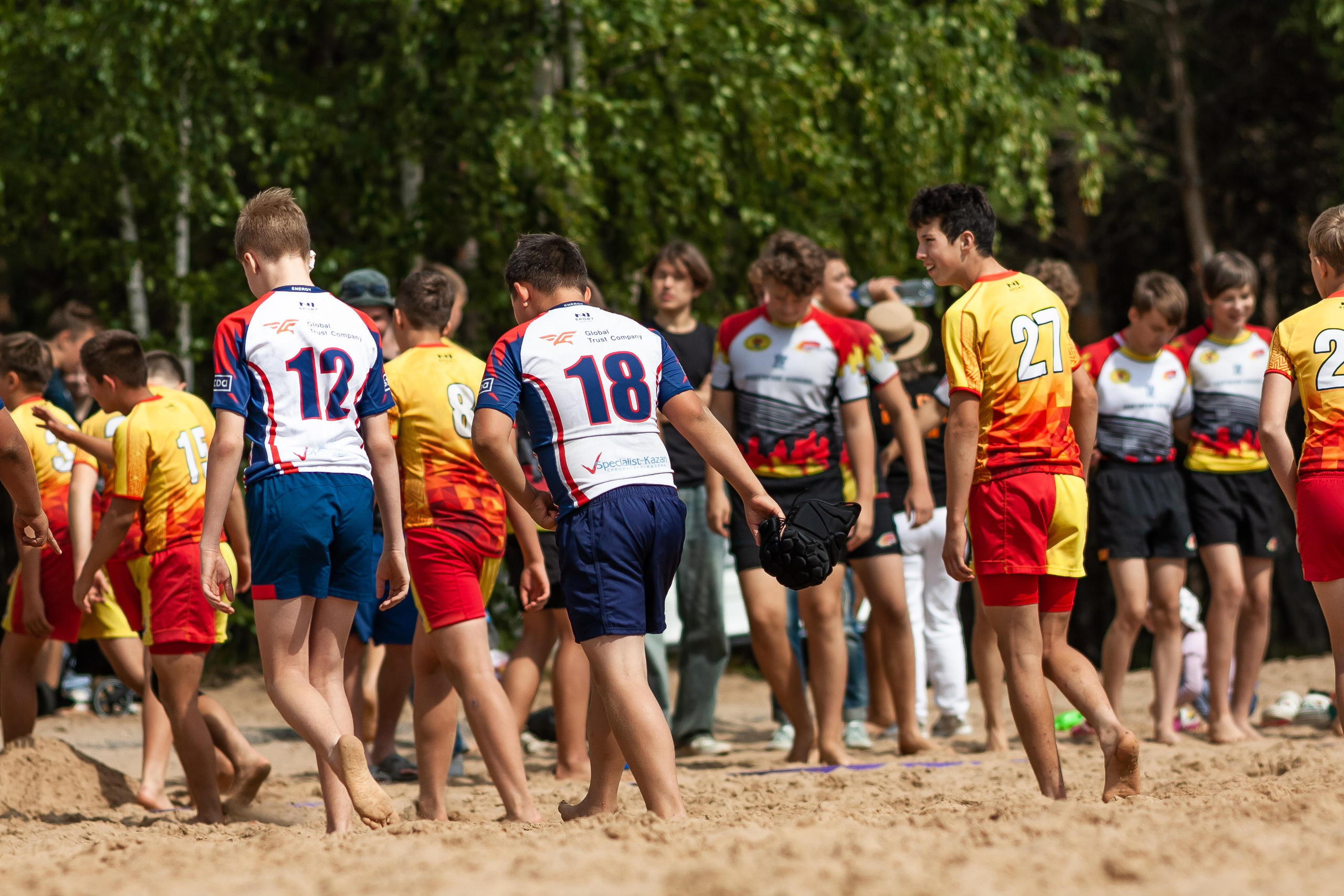 «Кубок «Молота» по пляжному Регби. Фотография