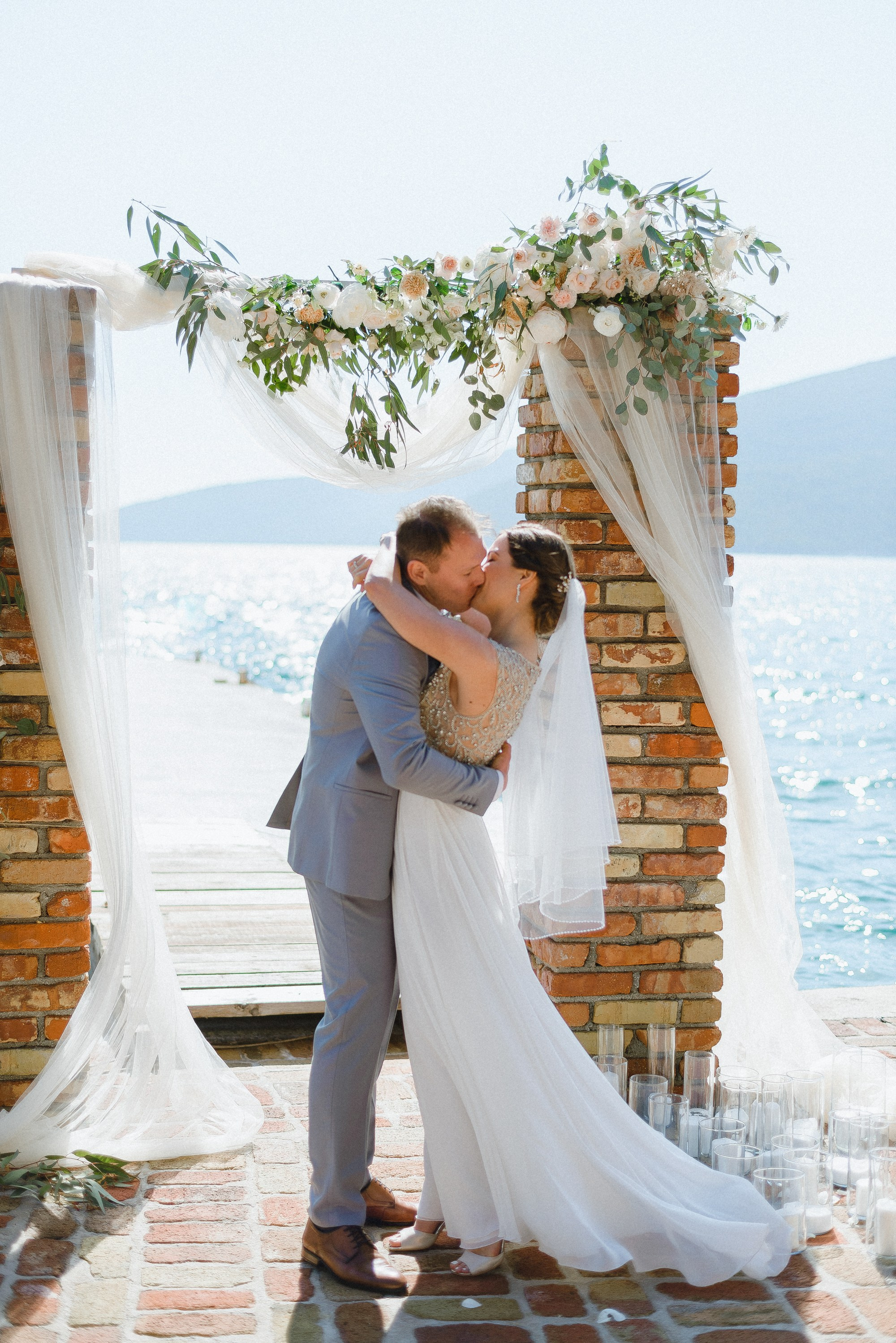 Свадебная церемония в Черногории. Изящная фотография | Ксения Милушкина