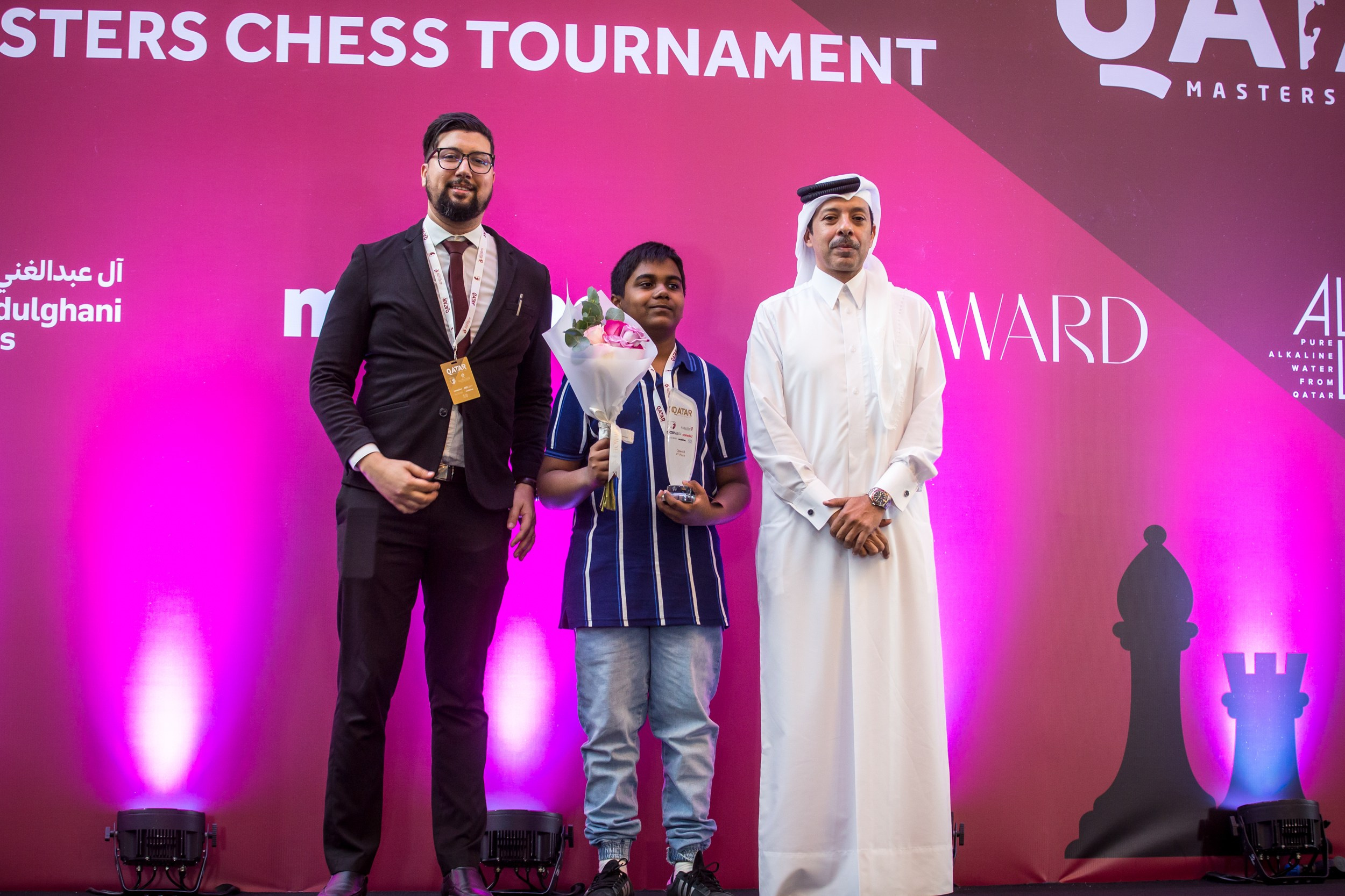 2024.12.12 Qatar Masters Open 2024 — Closing Ceremony. Фотограф Анна Штурман (репортажная съёмка любых событий и мероприятий) Anna Shtourman photographer
