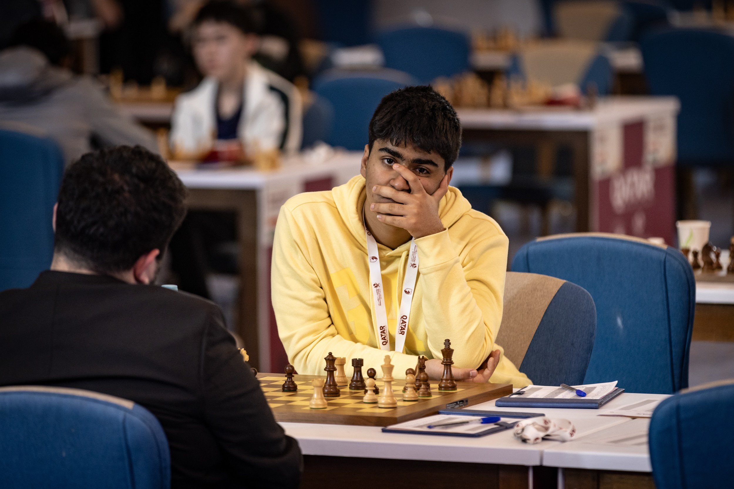 2024.12.04 Qatar Masters Open 2024 — Round2. Фотограф Анна Штурман (репортажная съёмка любых событий и мероприятий) Anna Shtourman photographer