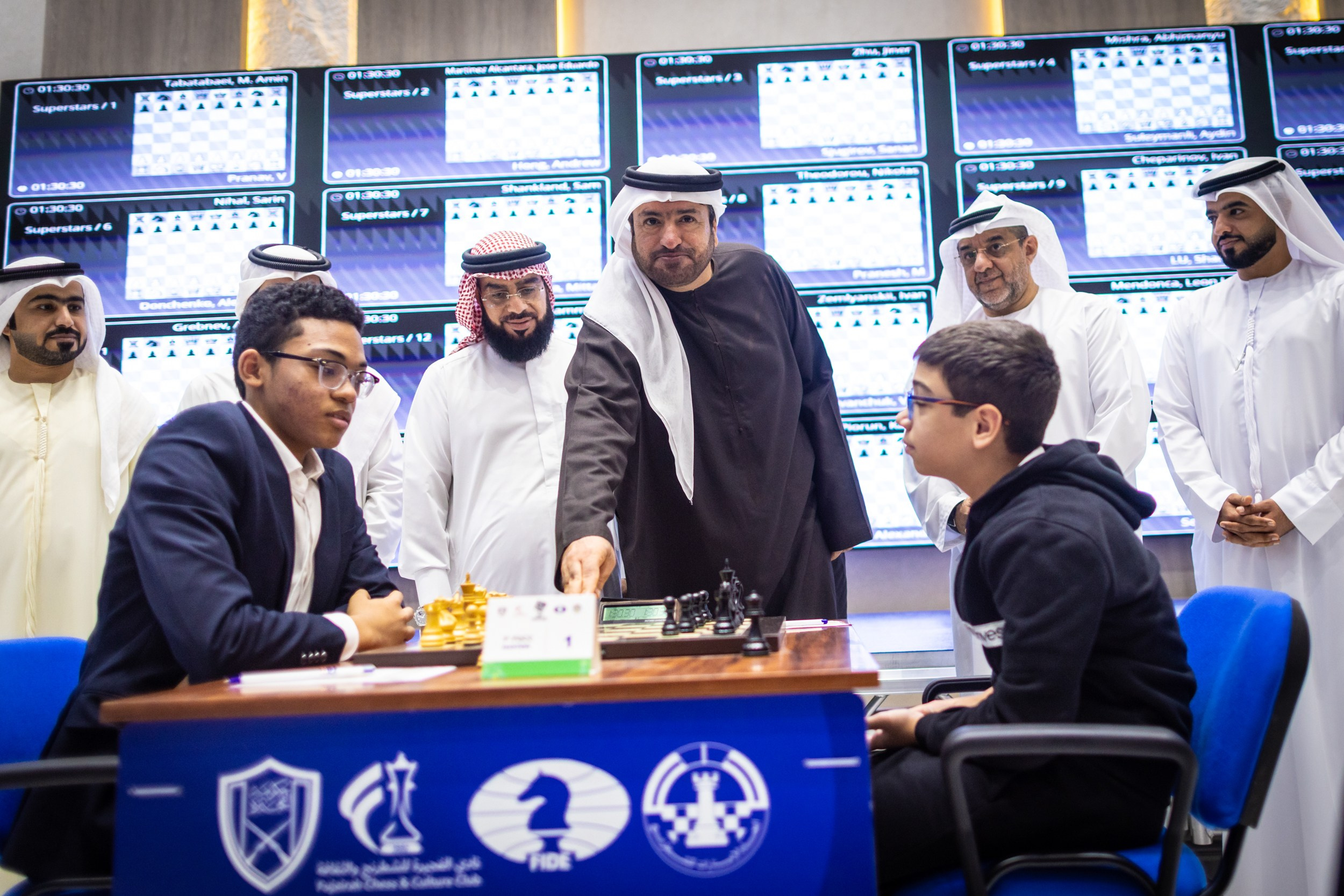 2025.08.30 1st. FUJAIRAH GLOBAL Chess Championship — Round7. Фотограф Анна Штурман (репортажная съёмка любых событий и мероприятий) Anna Shtourman photographer