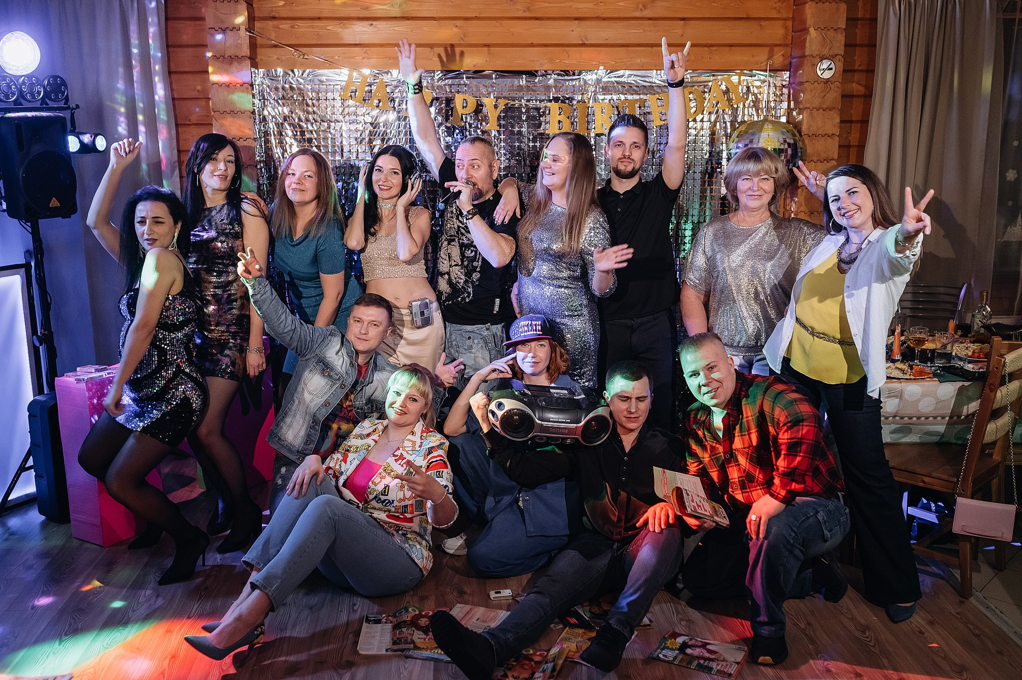 Юбилей Лилии в стиле 2000х. Свадебный фотограф в Дубне Алексей Фонарёв