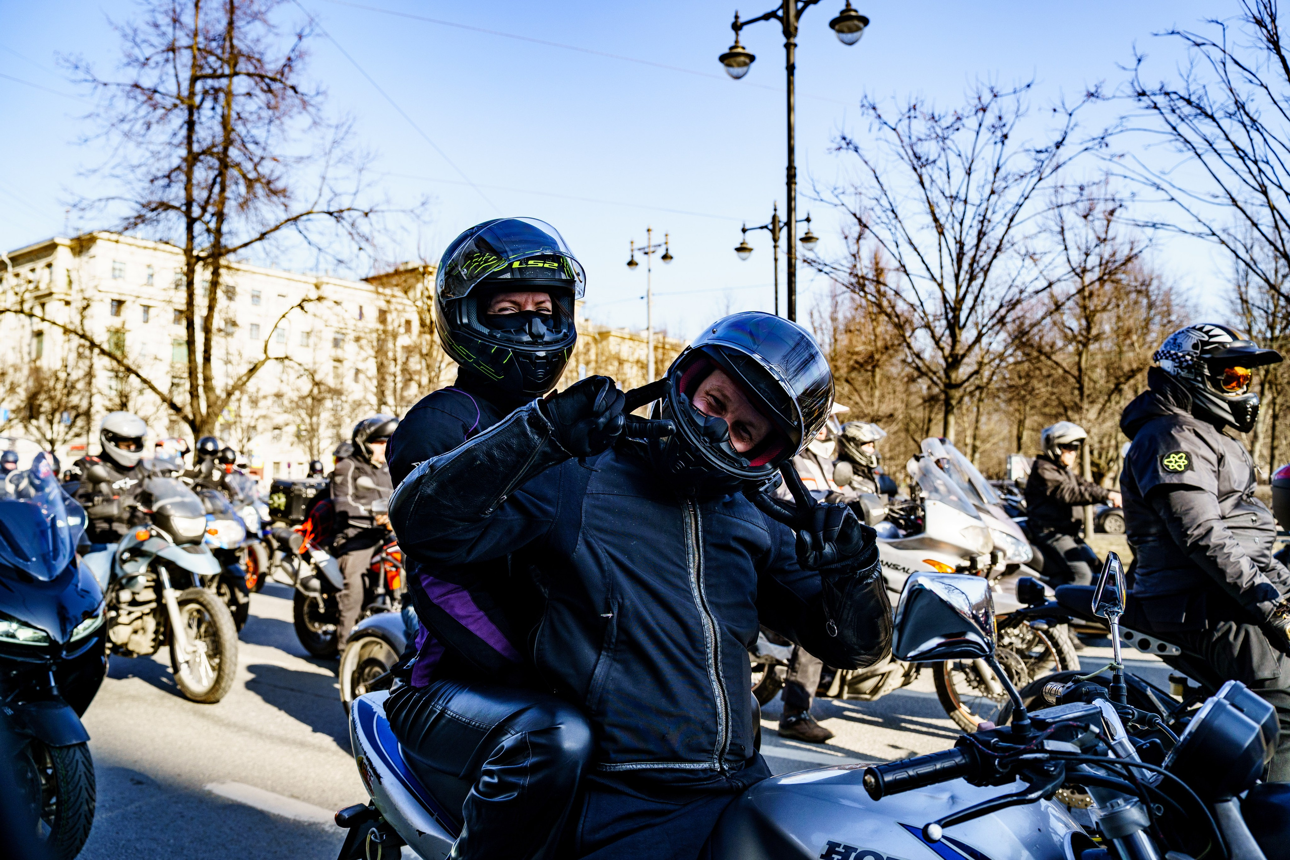 Прохват мотоклуба Norman Riders ч.1. Концертный и репортажный фотограф в Санкт-Петербурге Слава Пахомов