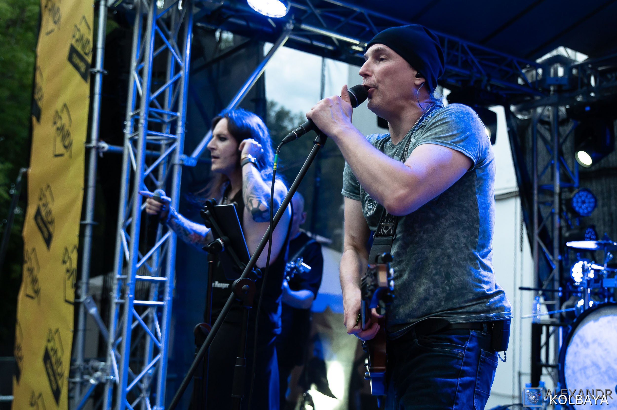 Фоторепортаж с мэшап концерта группы Черный Обелиск 4 июля 2024 года. Концертный и театральный репортажный фотограф в Москве Александр Колбая