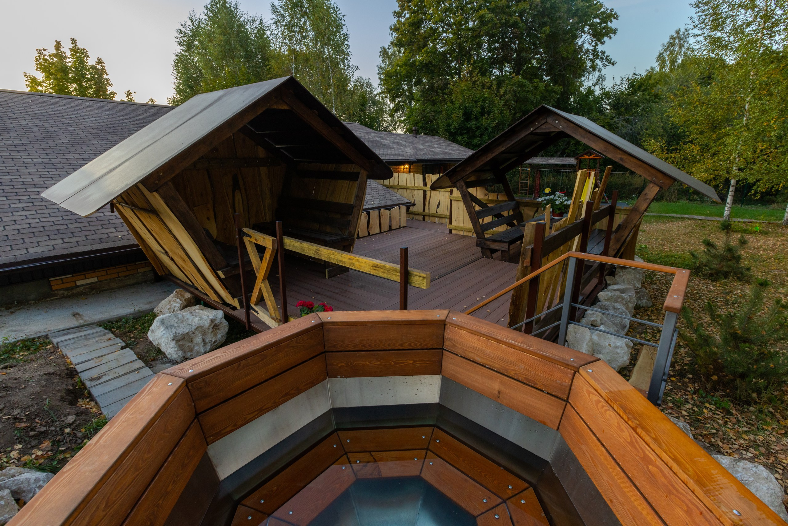 Большая Тросна вечером и новый бассейный комплекс. Фотограф в Туле Крупский АнДРей. Фотостудия «КАДР71» в Туле