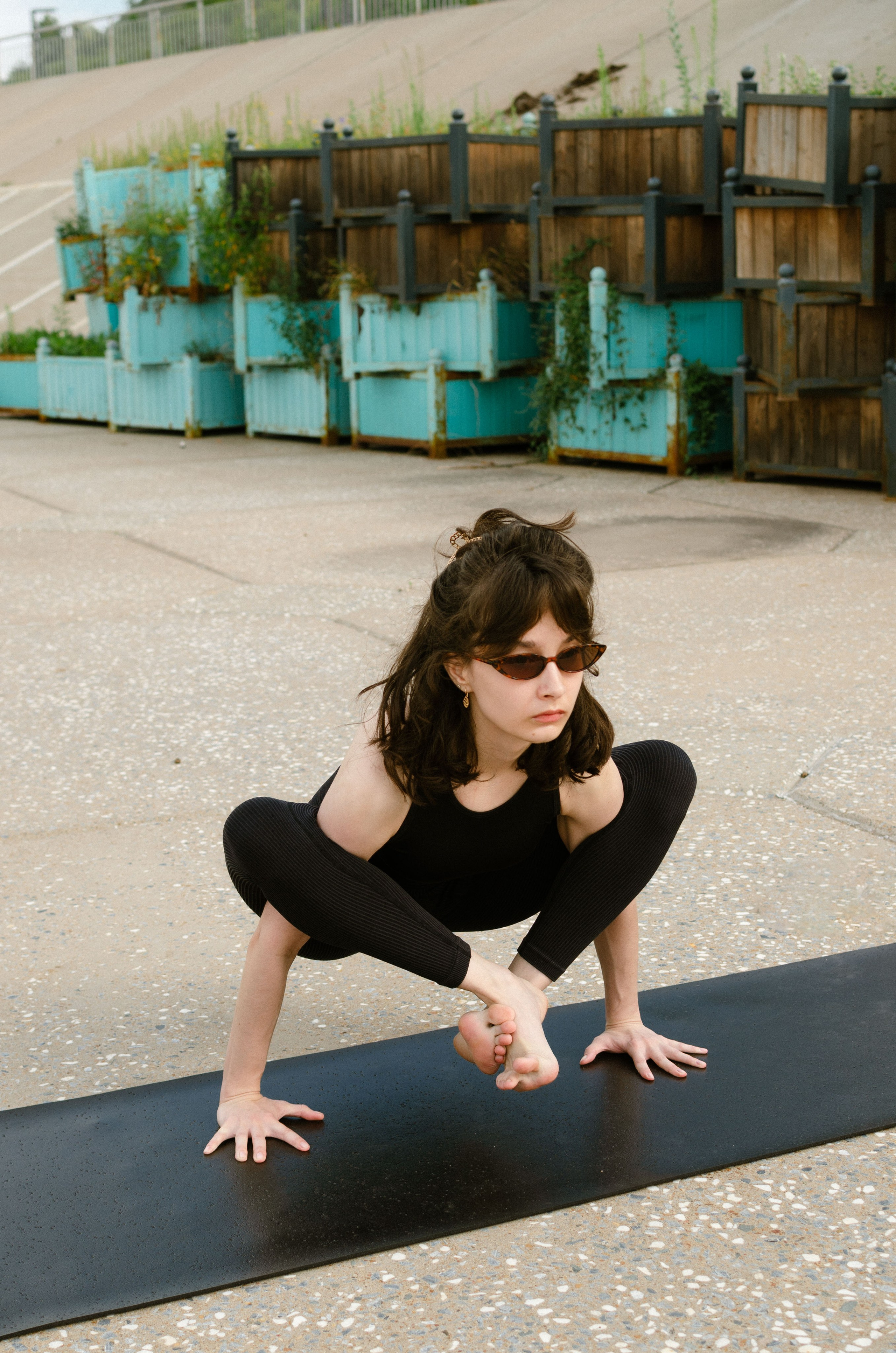 Girl yoga. Фотограф в Уфе Анастасия Настоечка