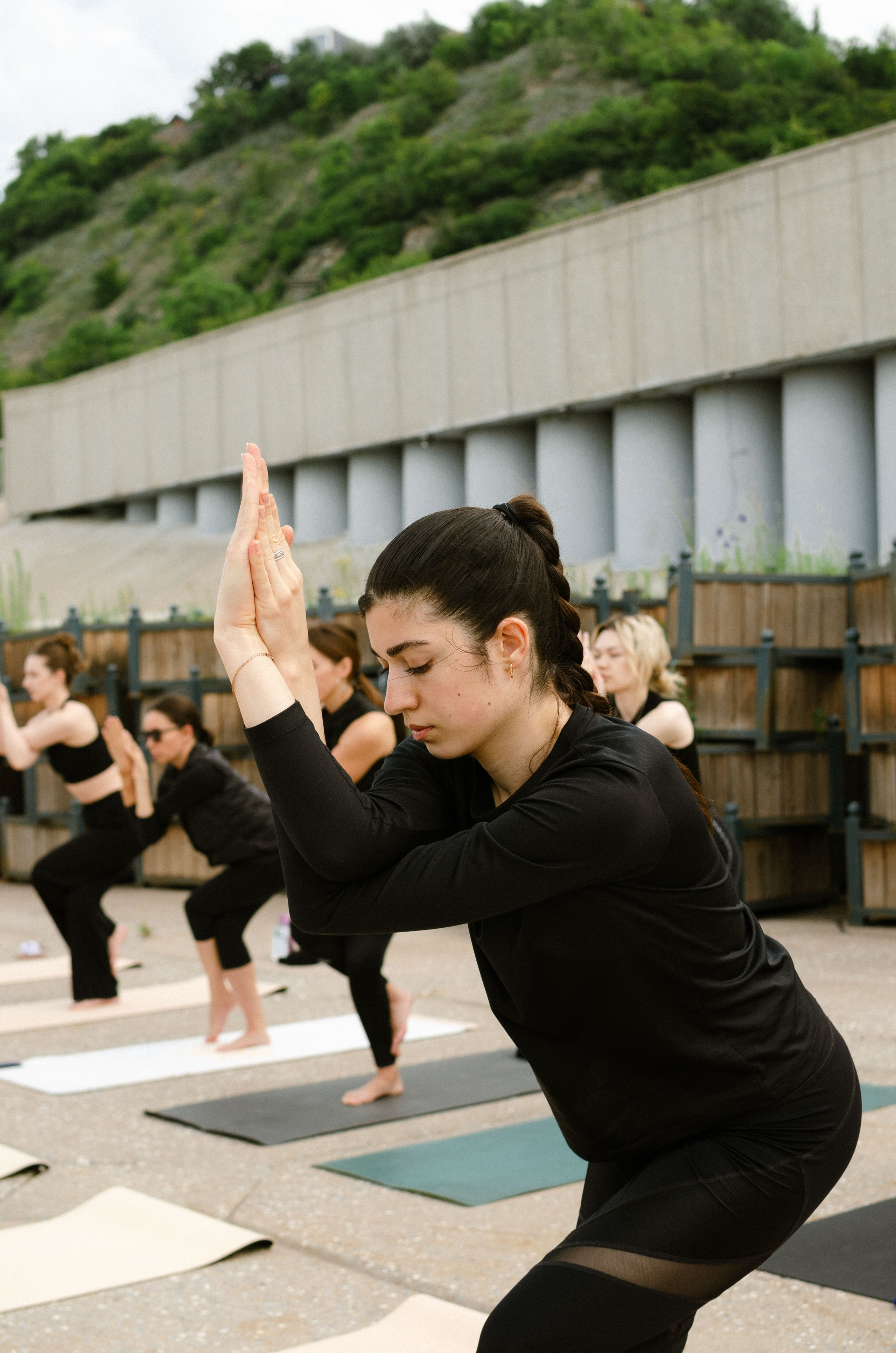 Girl yoga. Фотограф в Уфе Анастасия Настоечка