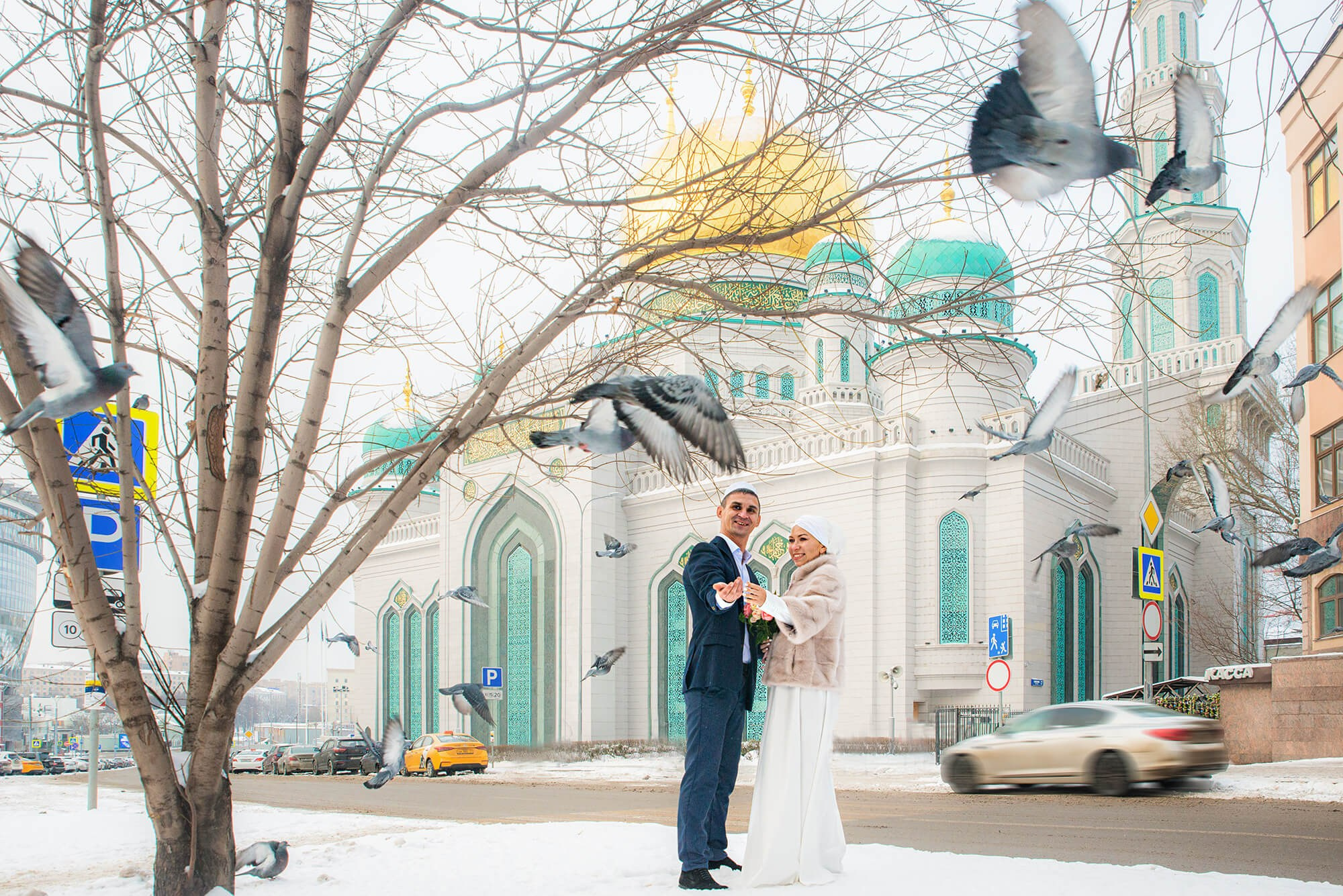 Никах Рамиля и Альмиры. Стилист, видеограф, фотограф на никах и свадьбу в Москве, Лейла Влад nikahmsk