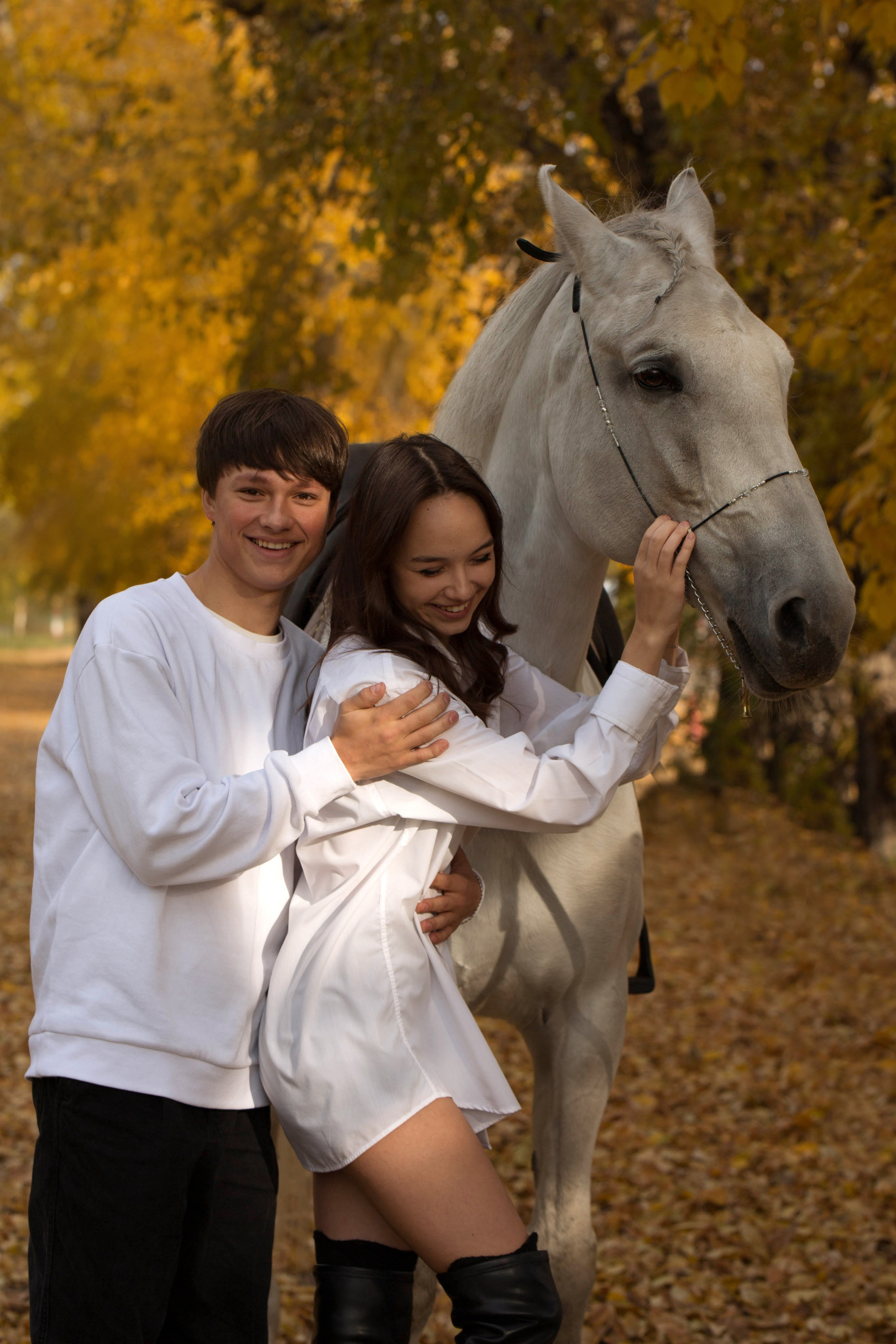 Зина и Пэрис. Конный фотограф в Красноярске — Любовь Похабова