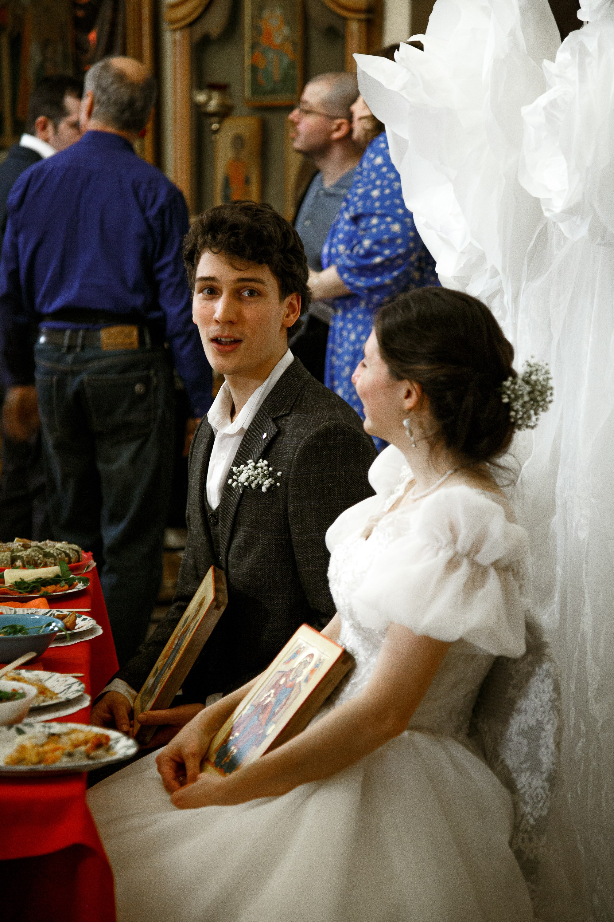 Венчание в храме Космы и Дамиана в Шубине