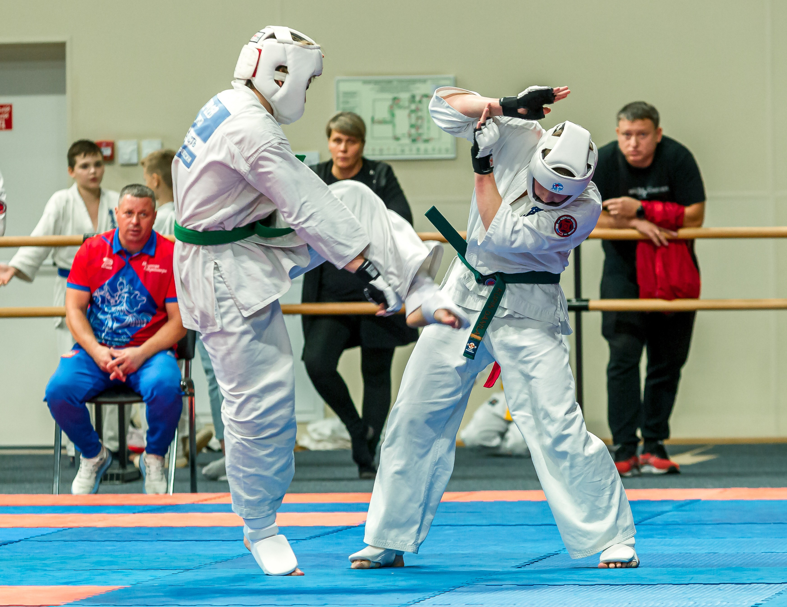 Первенство Московской области по Киокушин в СК «Жаворонки». Репортажная съемка в Москве и области. Анималистика