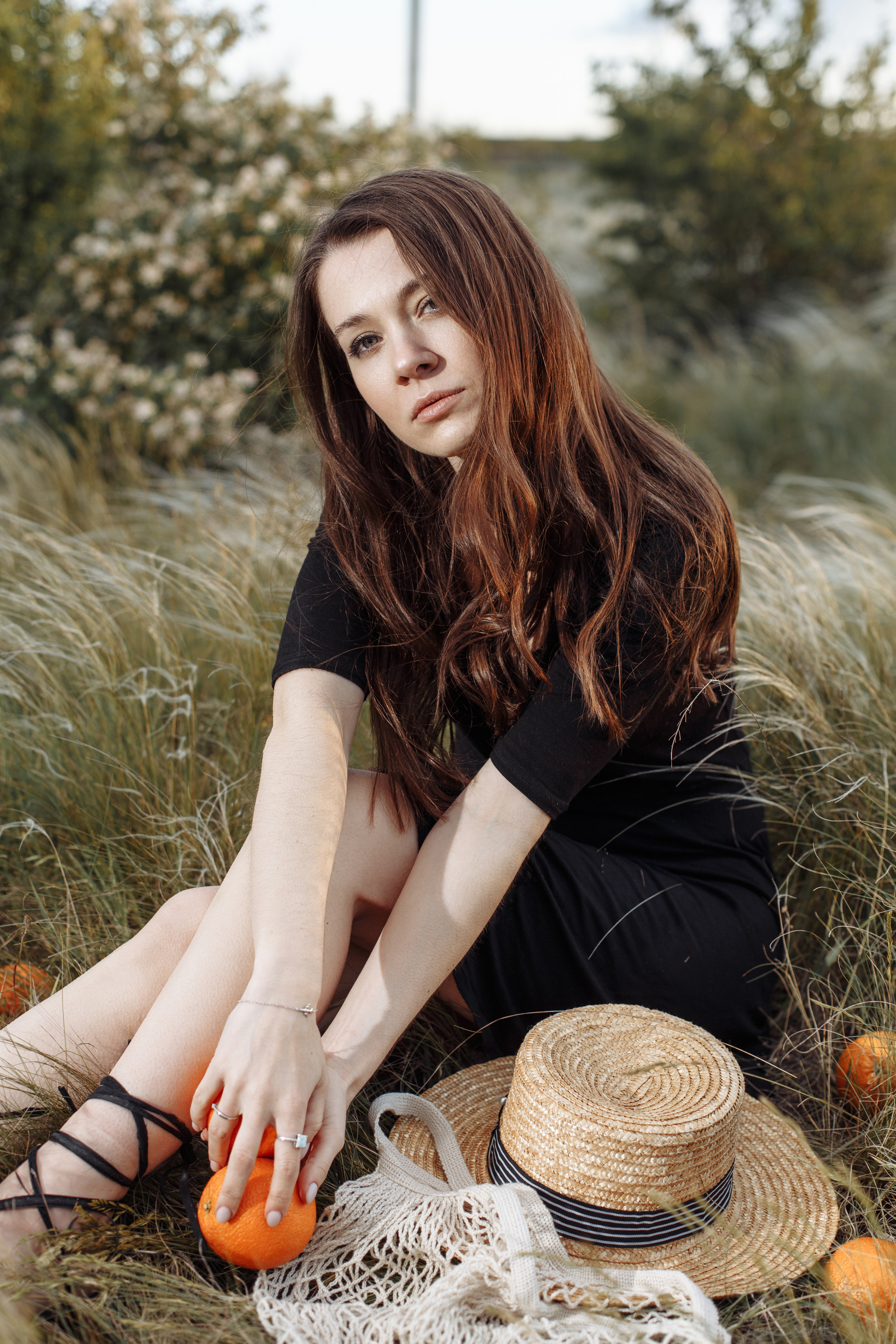 Даша Синицина и апельсины. Событийный фотограф Максим Бескоровайновнов