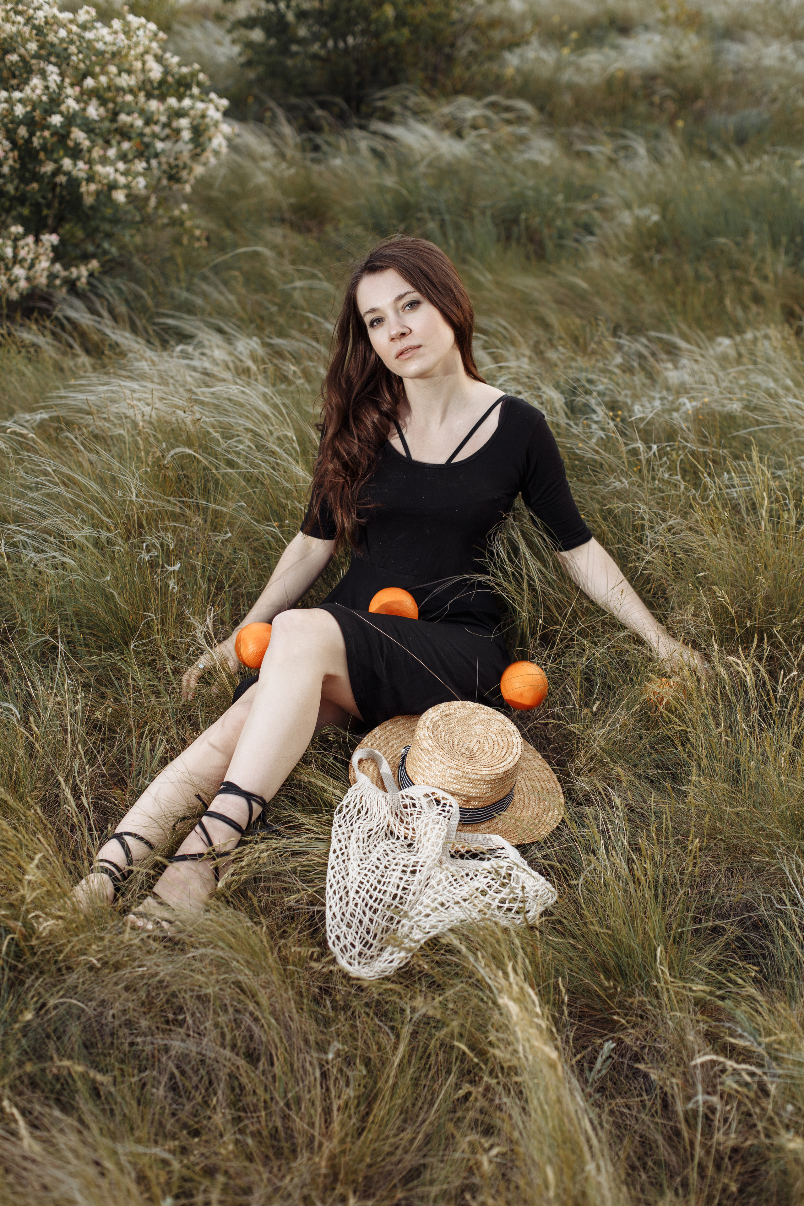 Даша Синицина и апельсины. Событийный фотограф Максим Бескоровайновнов