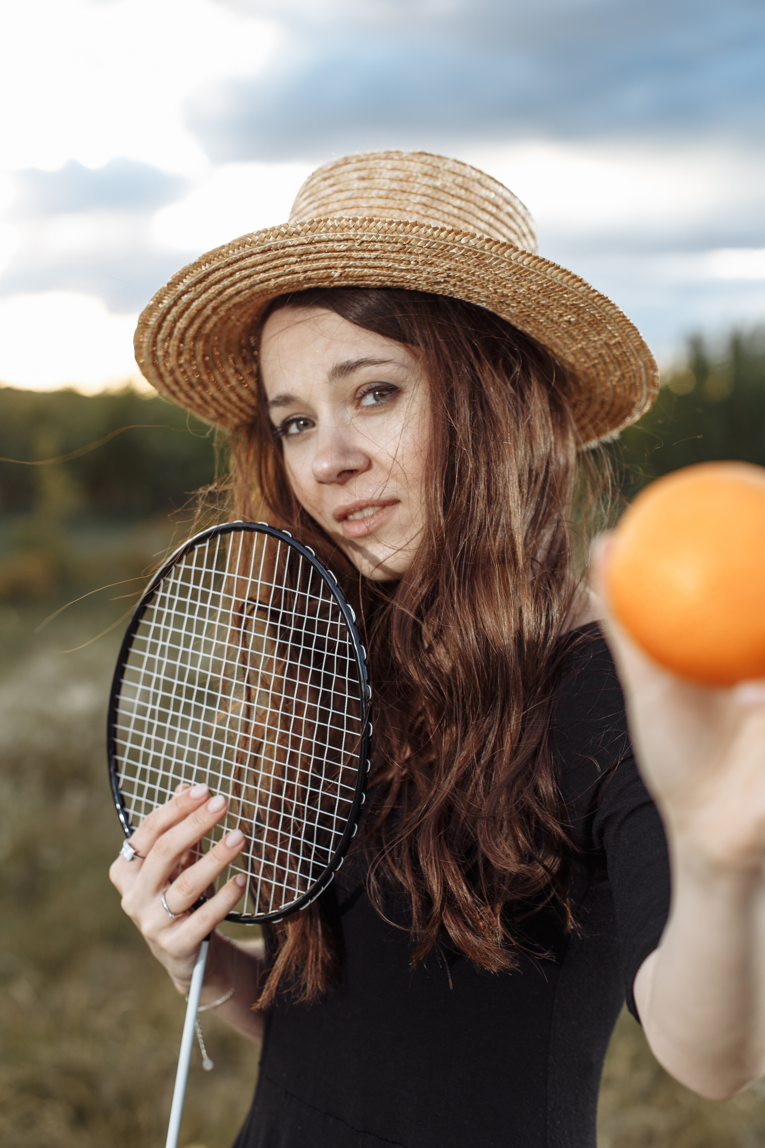 Даша Синицина и апельсины. Событийный фотограф Максим Бескоровайновнов