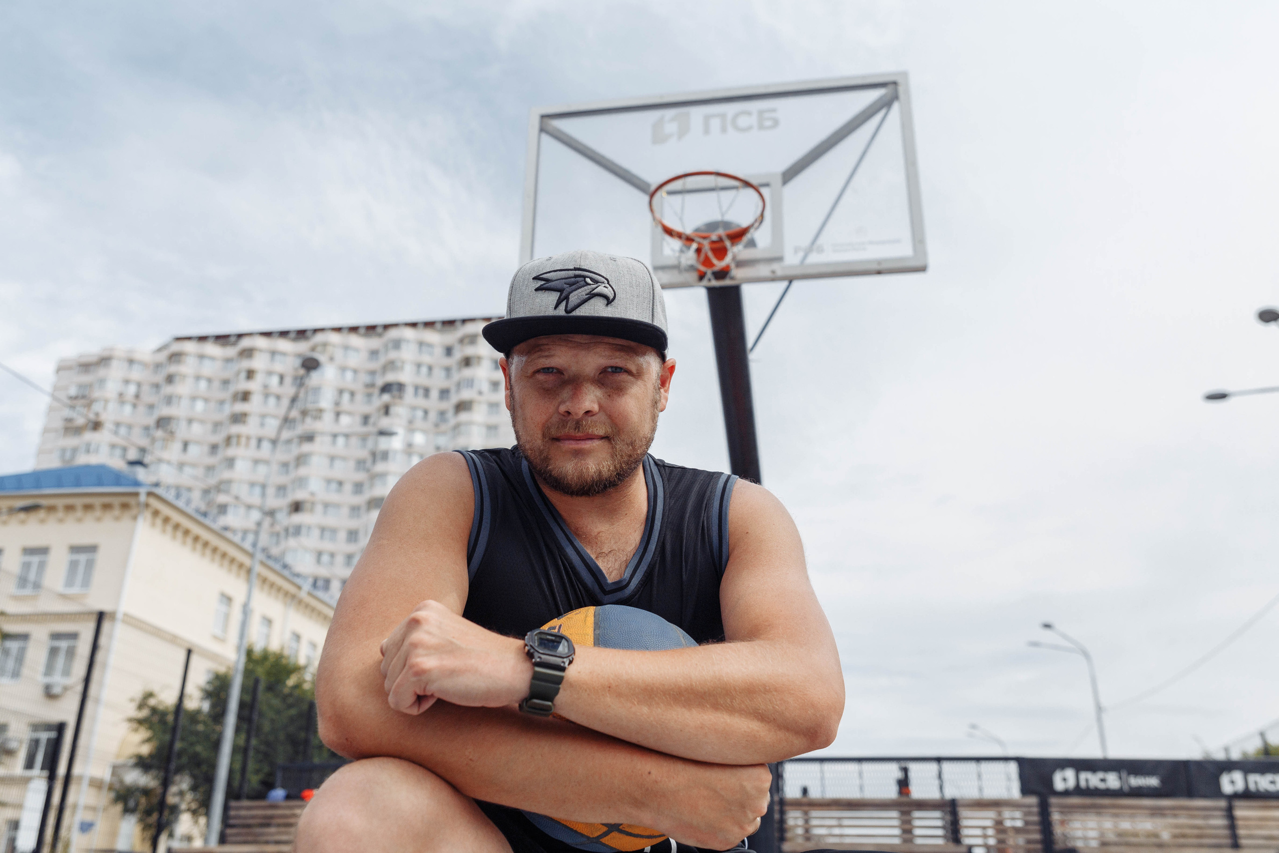 Дмитрий Новиков обожает баскетбол. Событийный фотограф Максим Бескоровайновнов