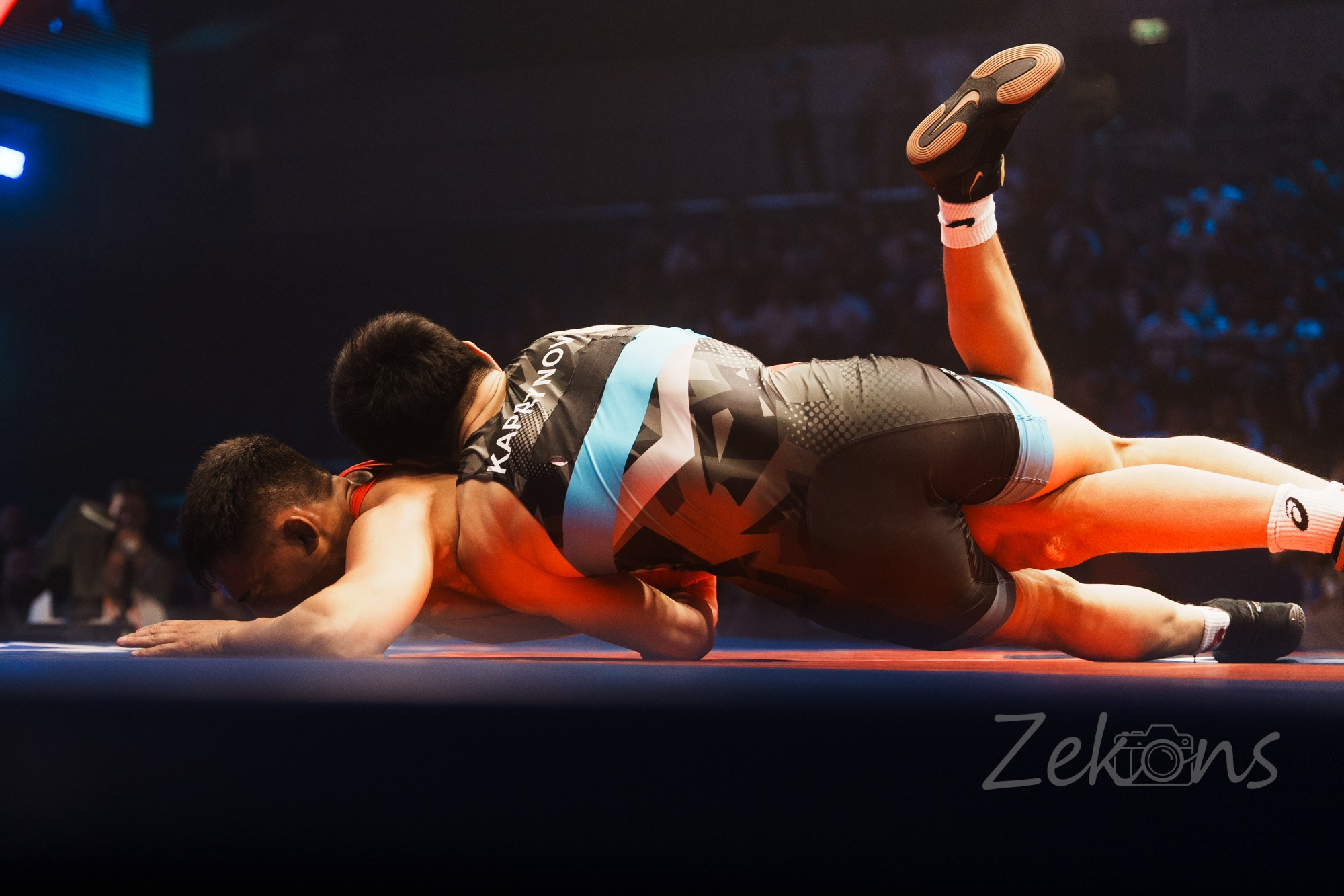 Чемпионат России по вольной борьбе 2025 (Москва). Zekons. Фото, видео, нейросети