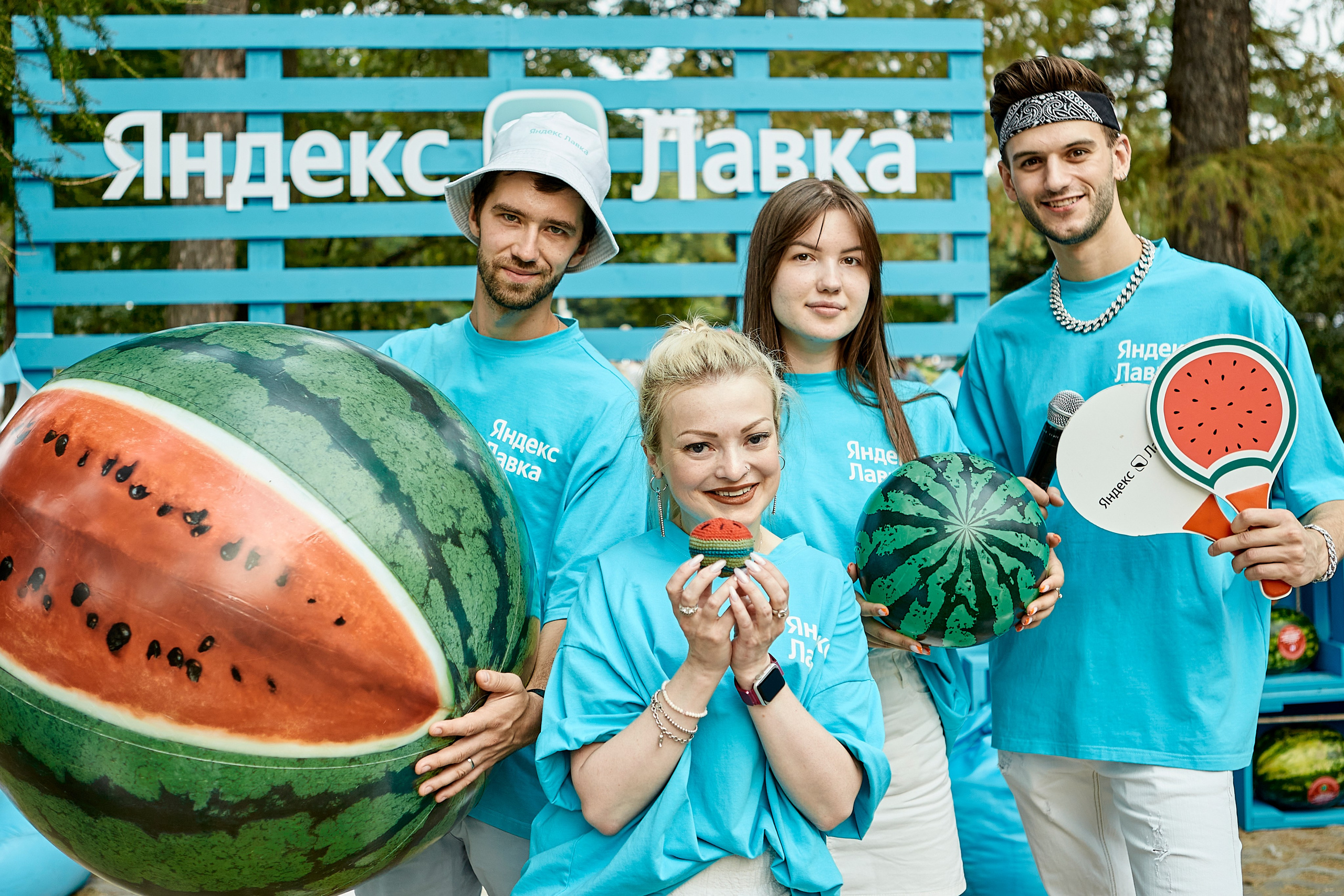 ЯНДЕКС ЛАВКА «АРБУЗНАЯ ФЕЕРИЯ». Фотограф Андрей Егоров